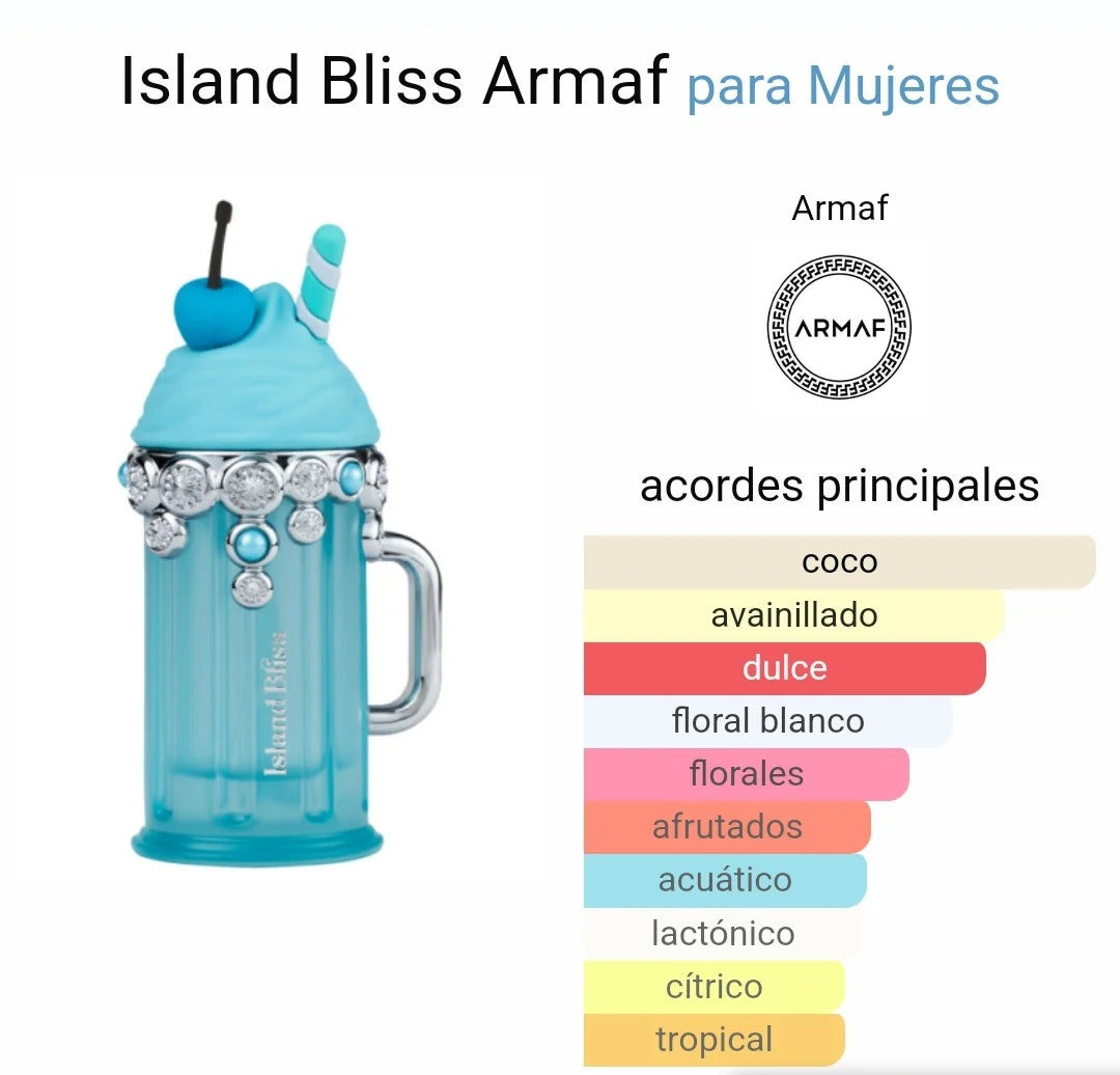 Perfume Dama Island Bliss Lattafa