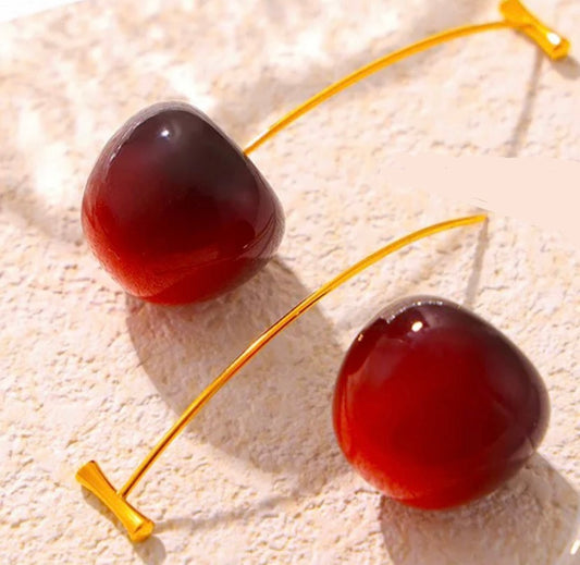 Pendientes Cereza