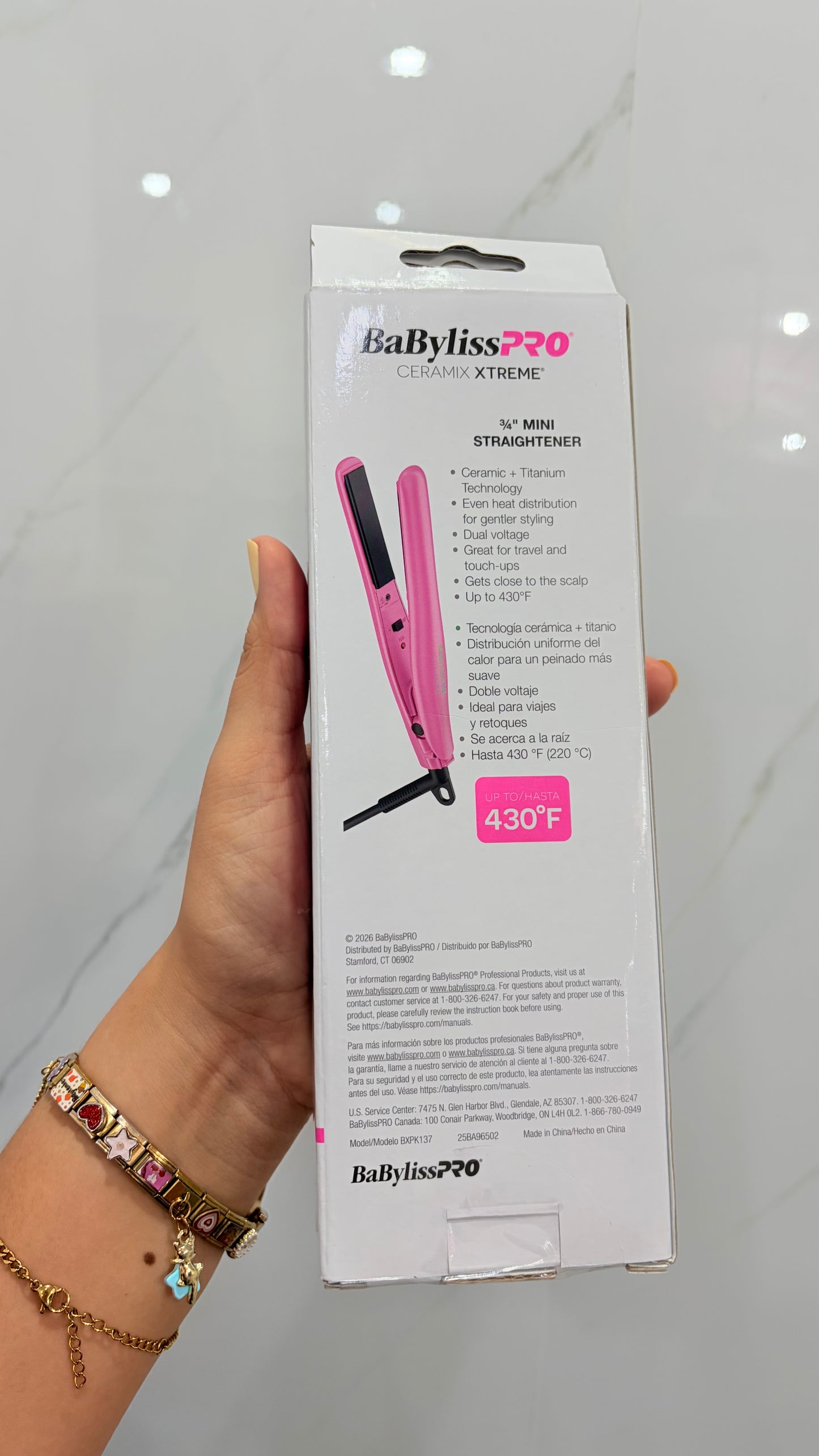 Plancha BaByliss Pro Ceramic Xtreme 19mm