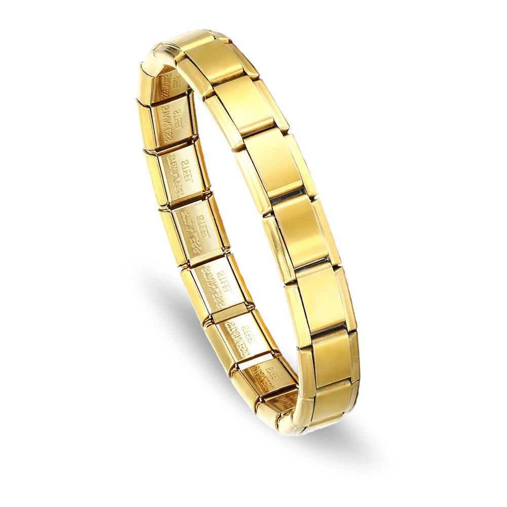 Brazalete Italiano Dorado