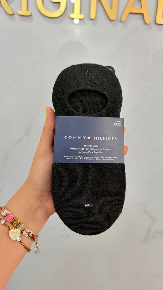Calcetas Dama Negro Tommy Hilfiger