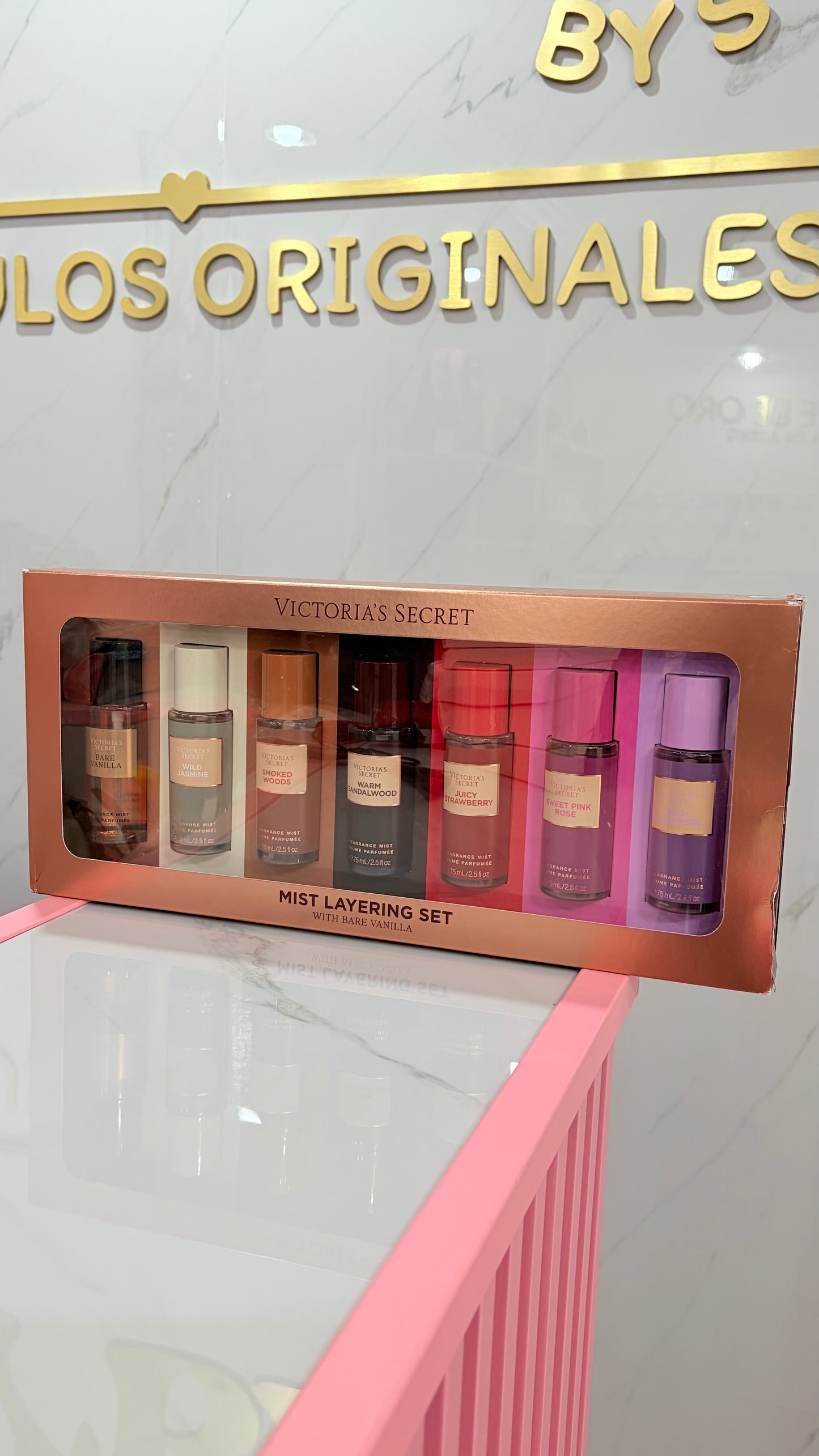 Set 7 Piezas 75ml Victoria’s Secret