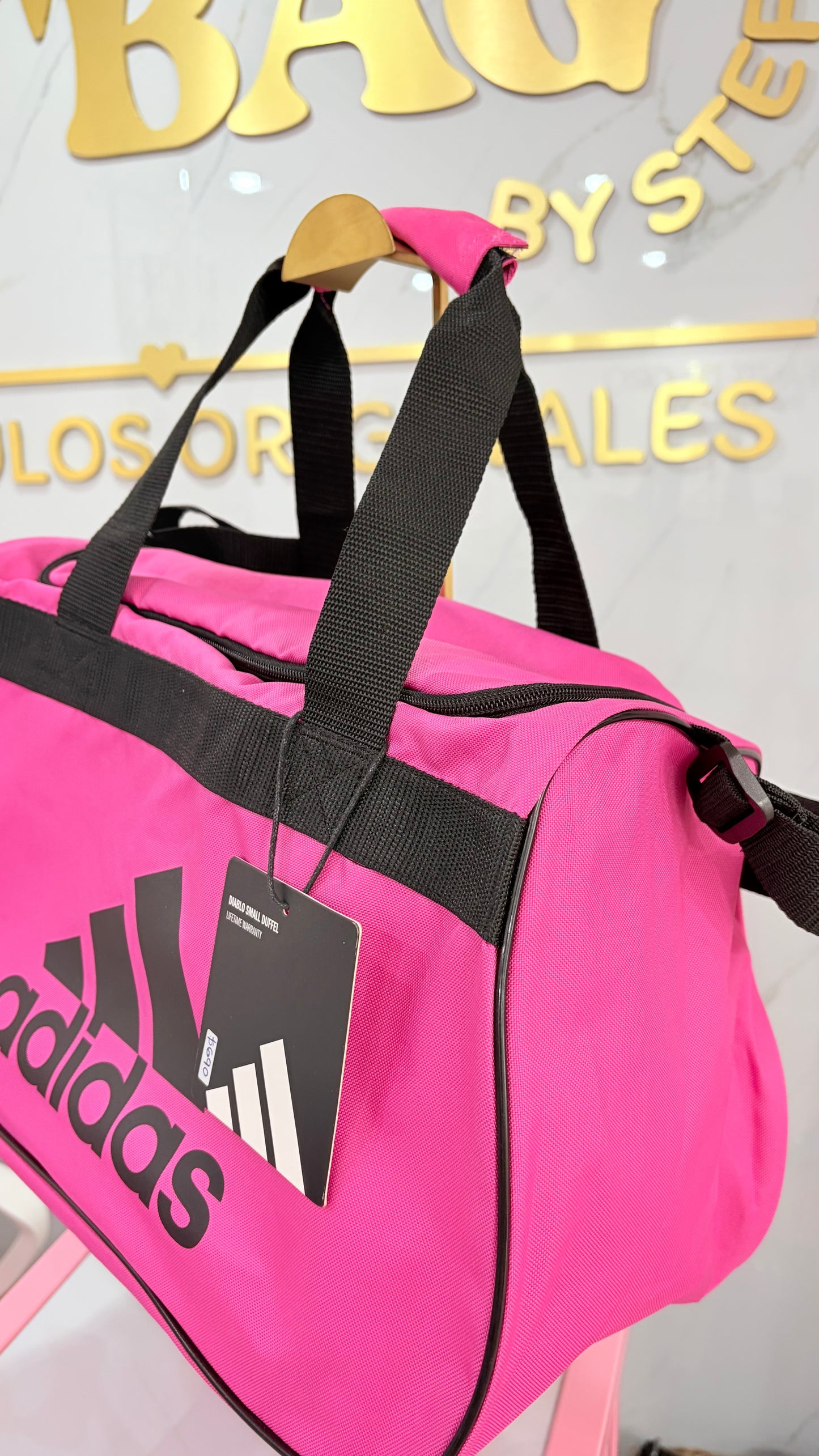 Bolsa Dama Gym Viaje Rosa Fucsia Puma