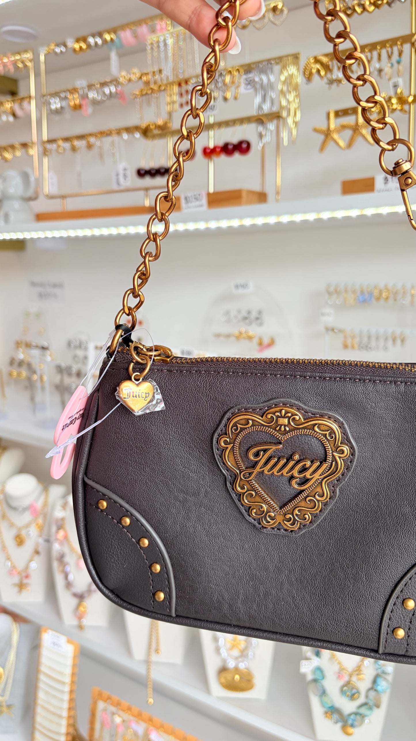 Bolsa Dama Chocolate Juicy Couture