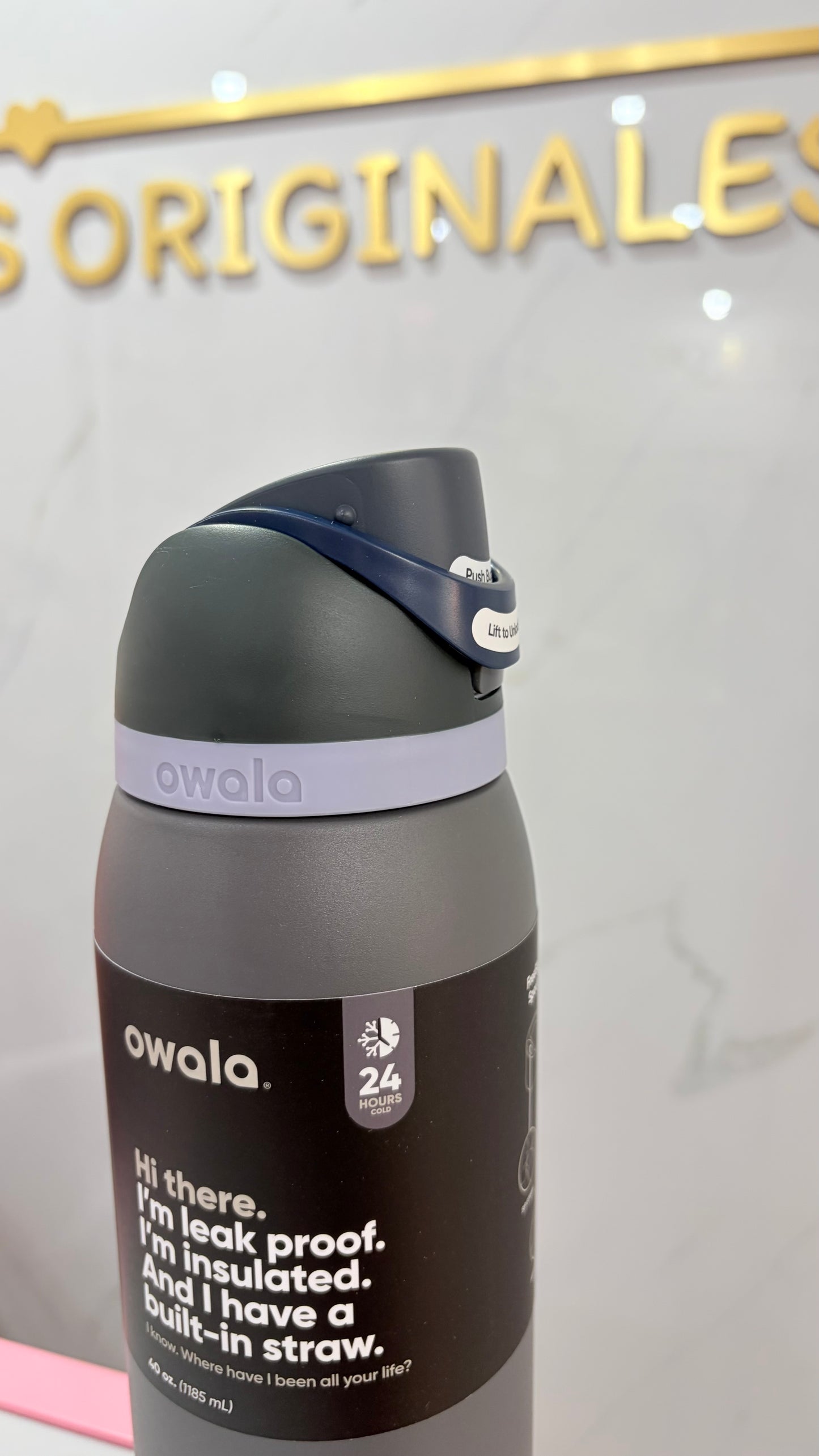 Termo Gris 1185ml Owala