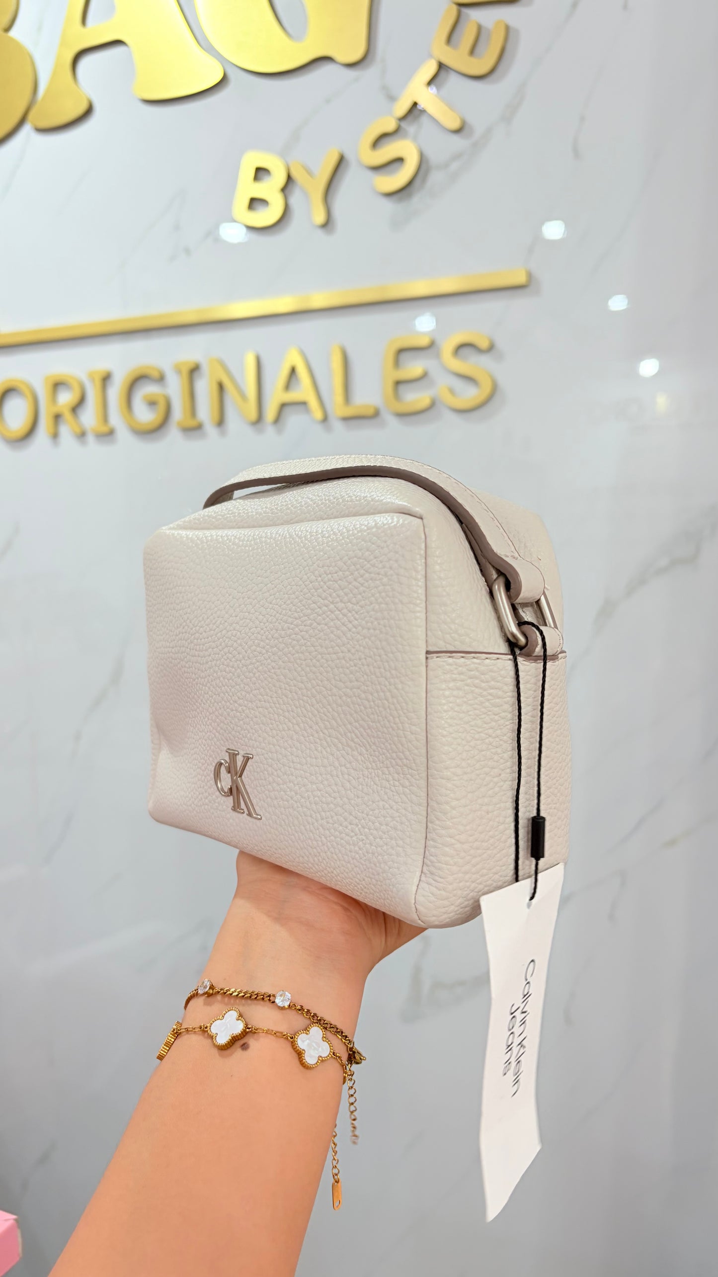 Bolsa Dama Blanco Perla Calvin Klein