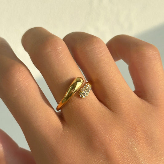 Anillo Serpiente Ajustable