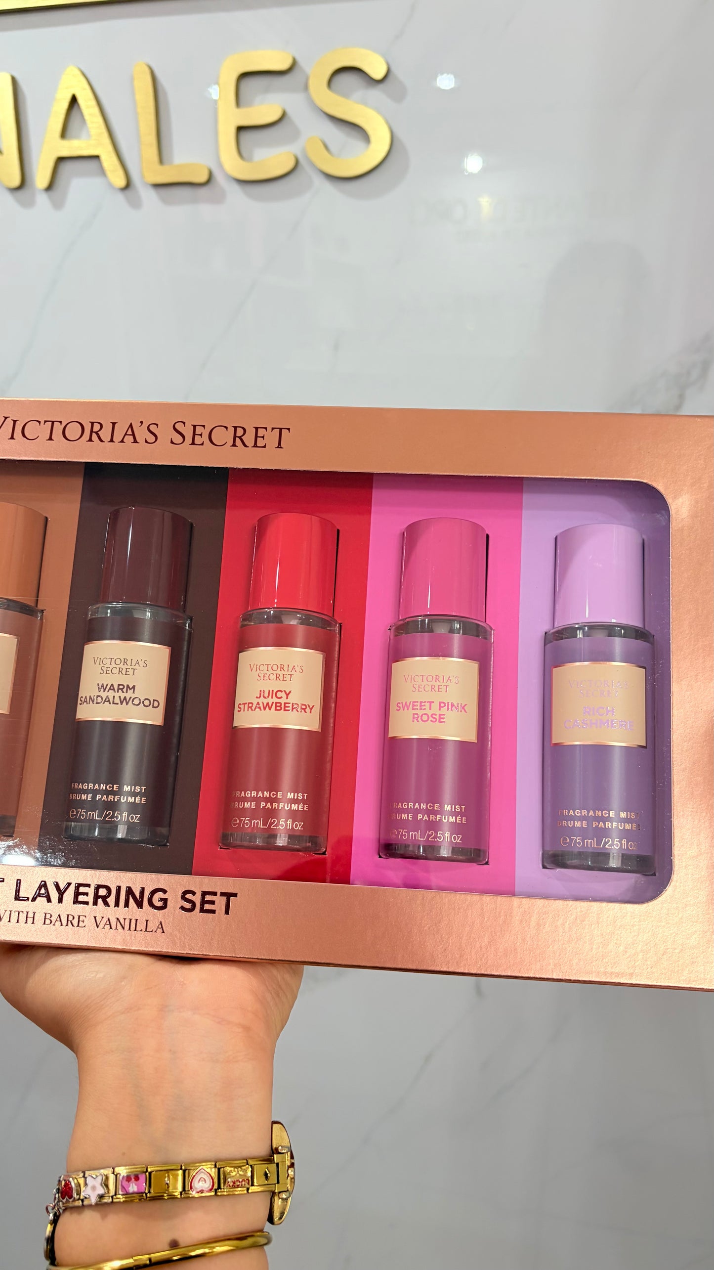 Set 7 Piezas 75ml Victoria’s Secret