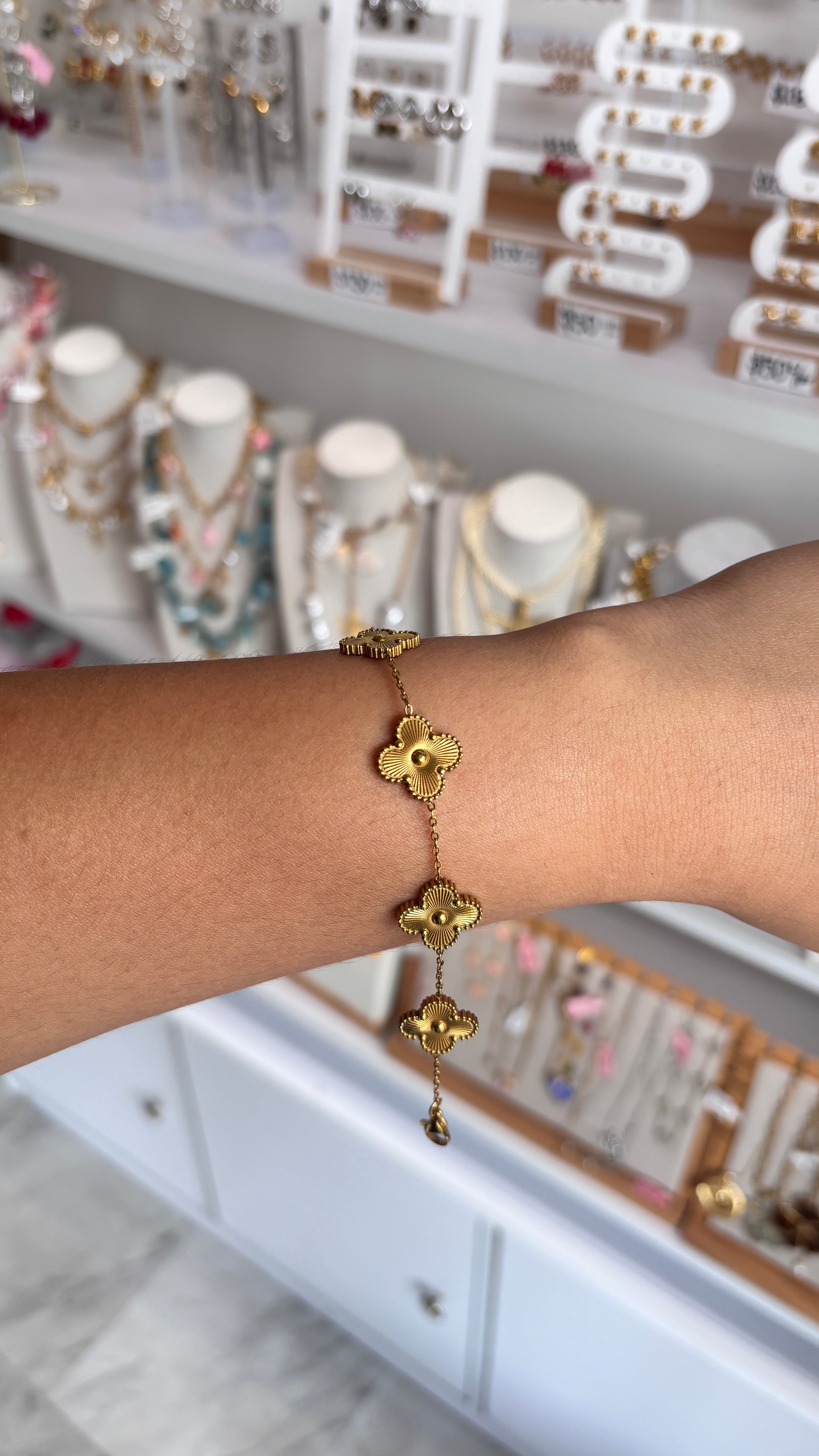 Pulsera trébol