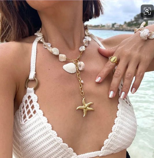 Collar Maxi Aperlado Estrella