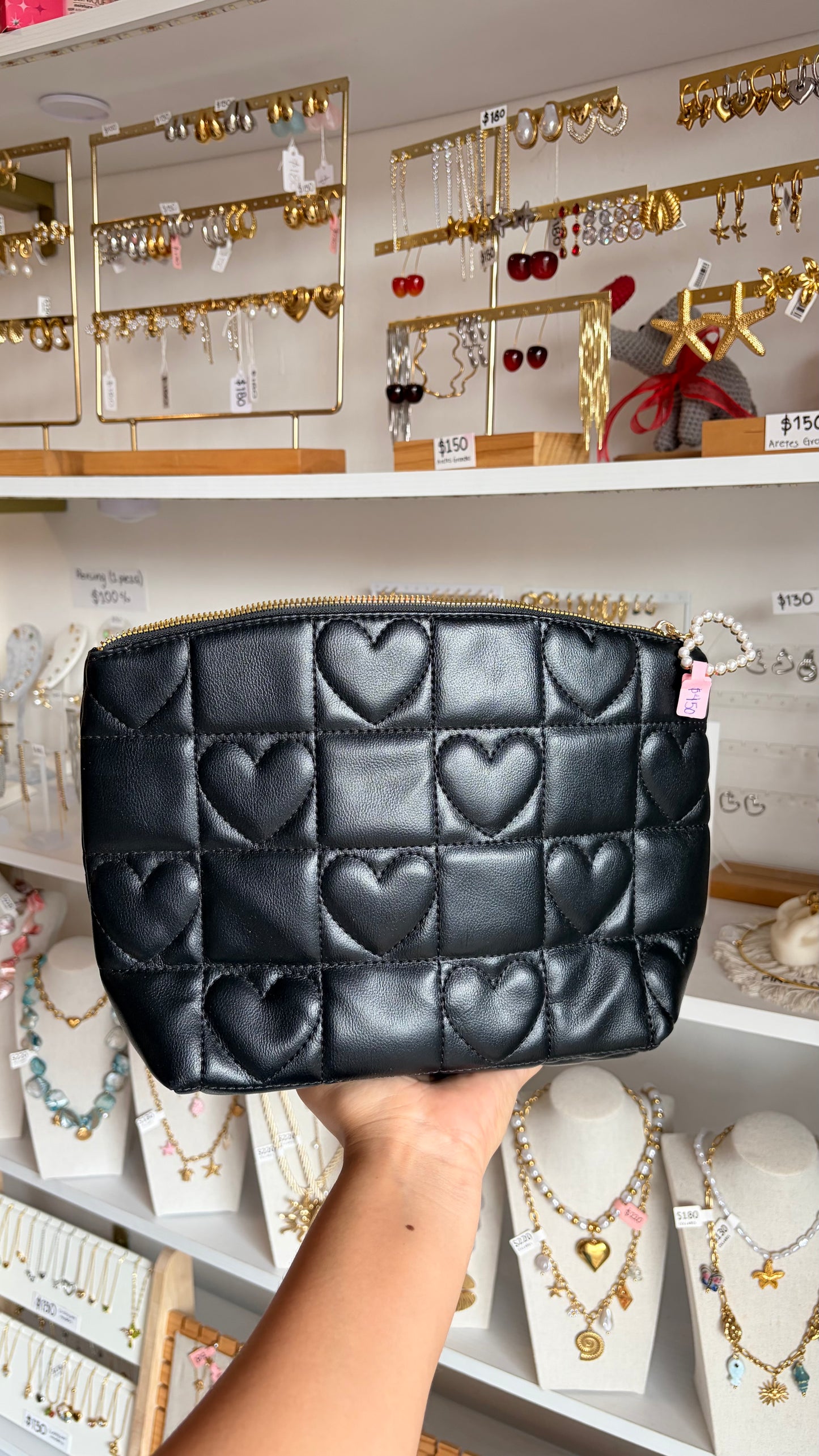 Cosmetiquera Negra YVO Beauty