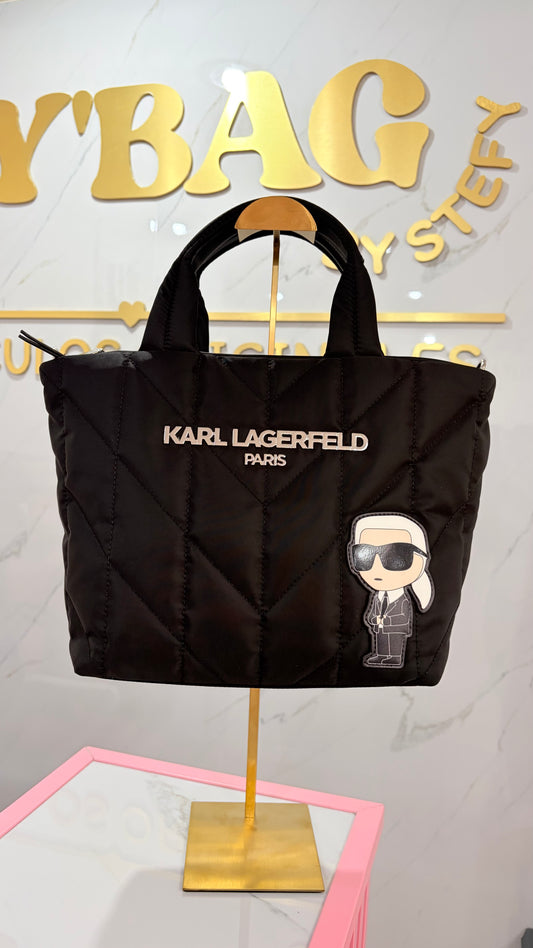 Bolsa Dama Negra Karl Lagerfeld