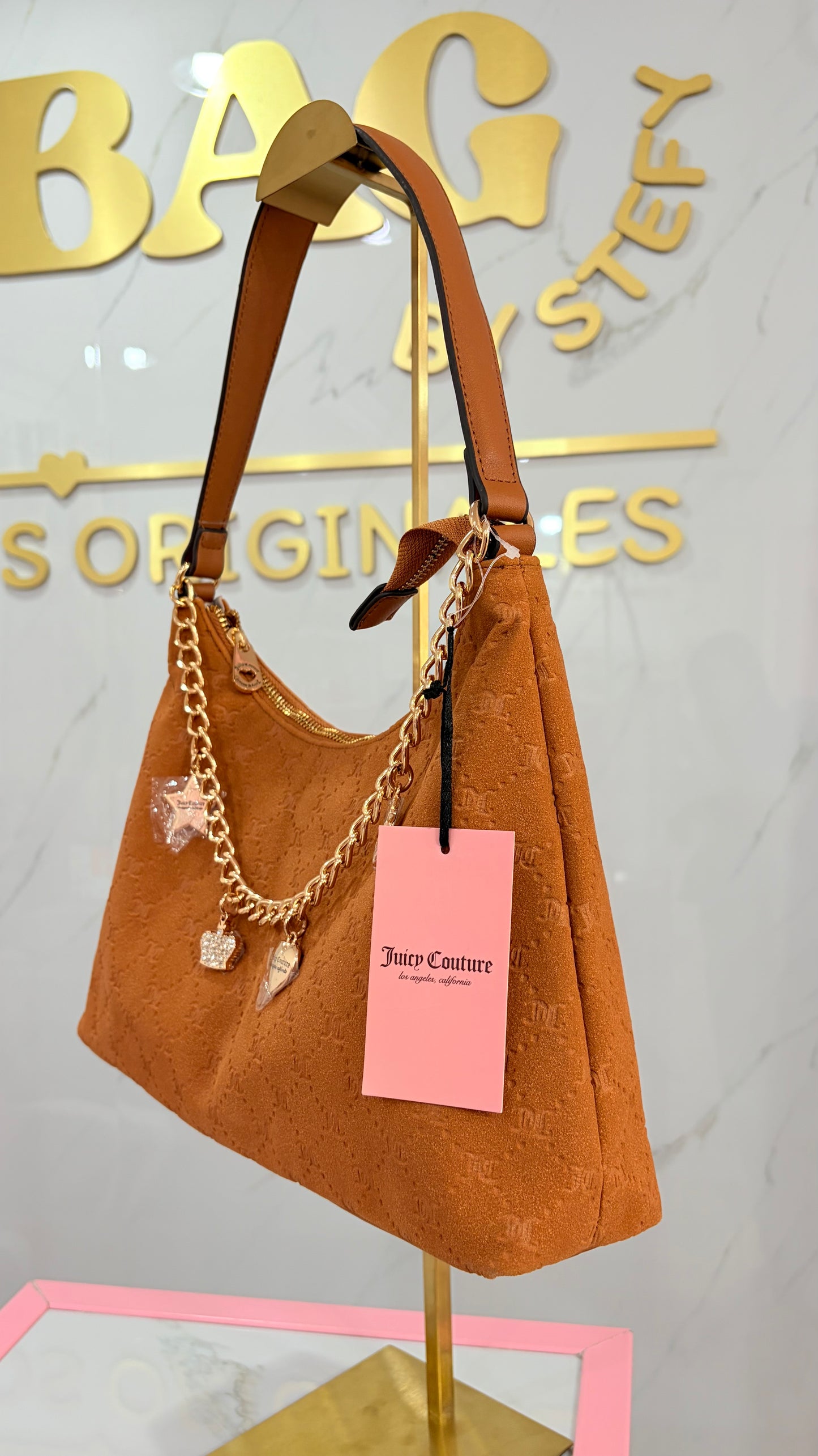 Bolsa Dama Café Juicy Couture