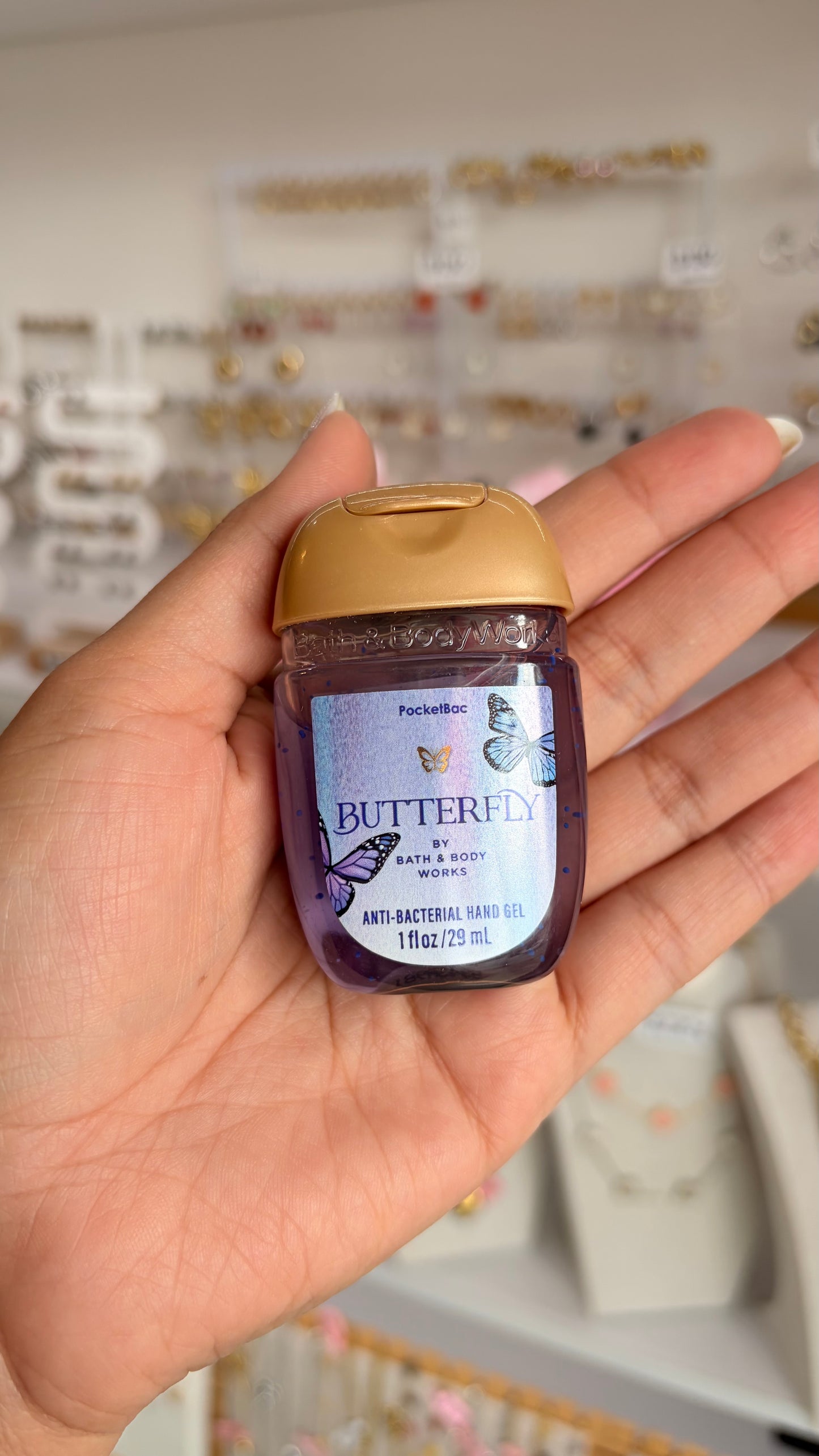 Gel Antibacterial Butterfly B&BW