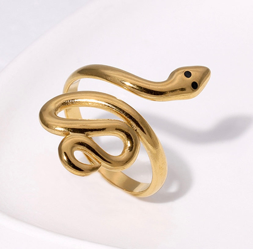 Anillo Serpiente Ojos