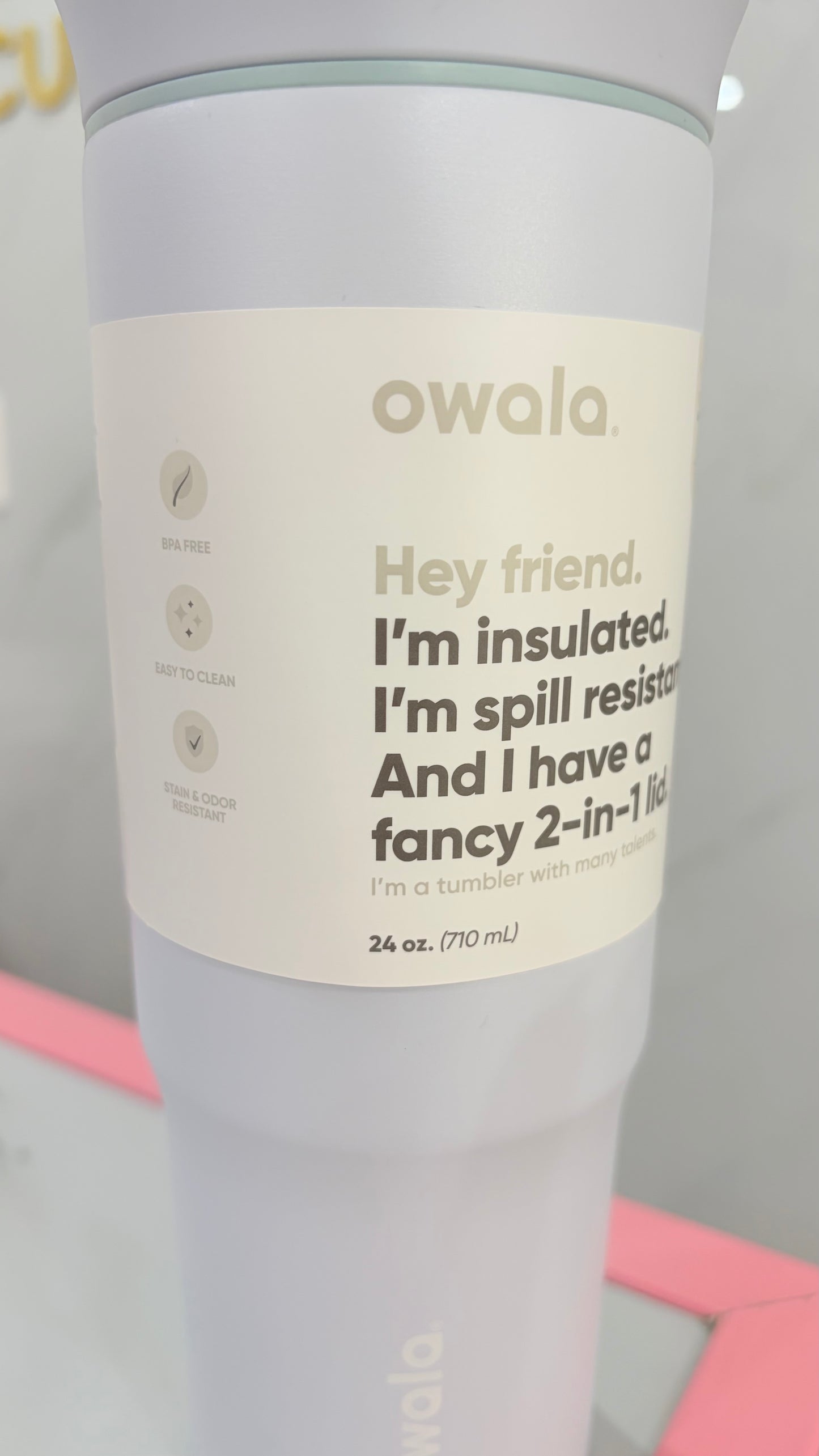 Termo Morado Lila 710ml Owala