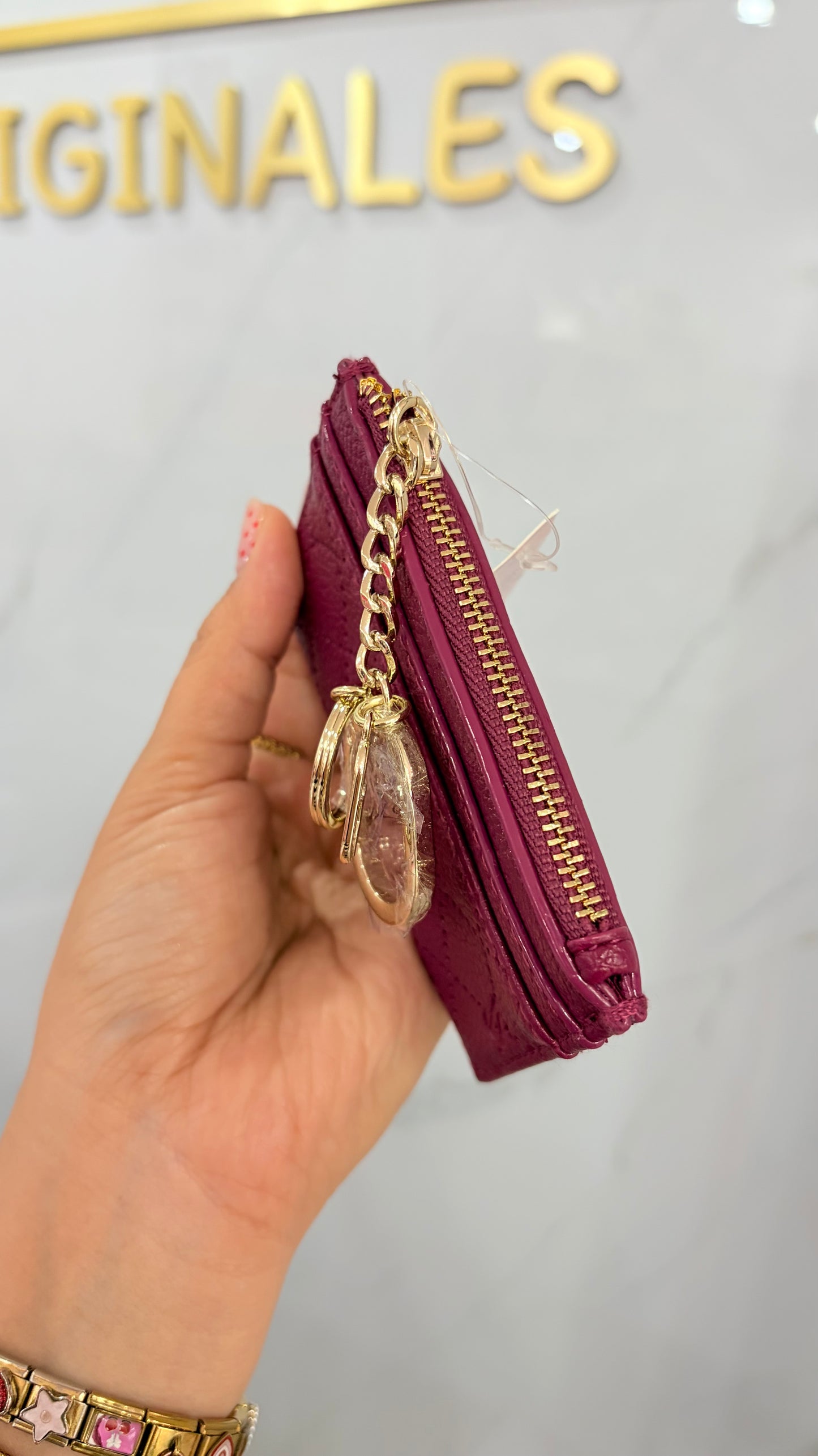 Monedero - Tarjetero Dama Morado Victoria’s Secret