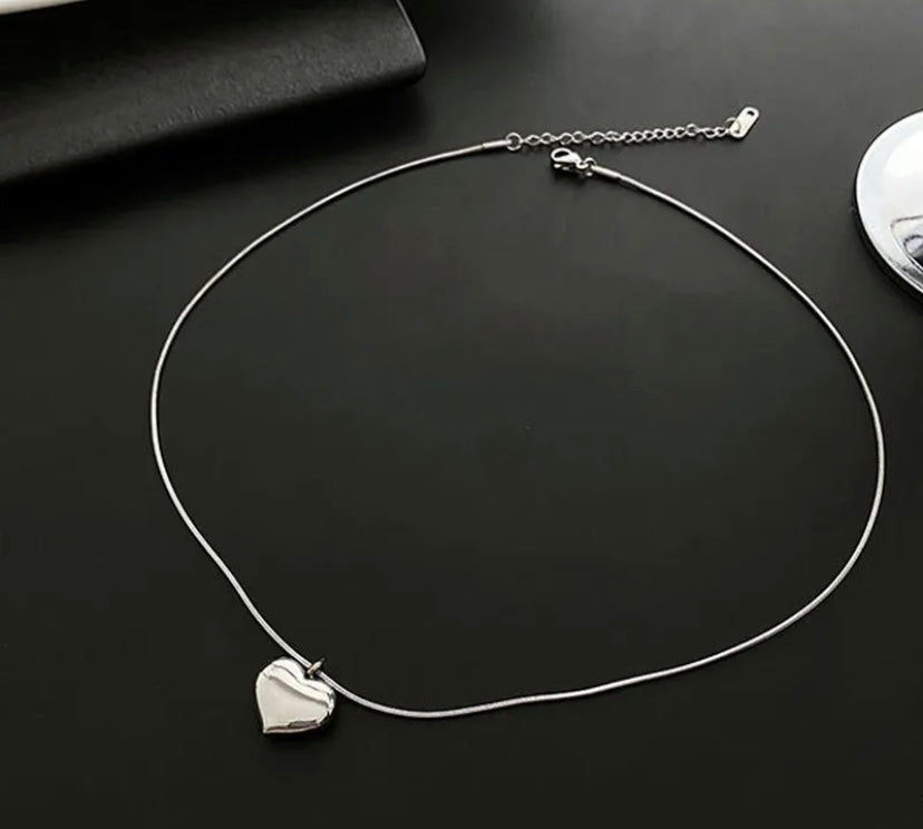 Collar Cori Plateado