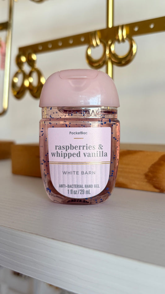 Gel Antibacterial Raspberries & Whipped Vainilla Tangerine B&BW