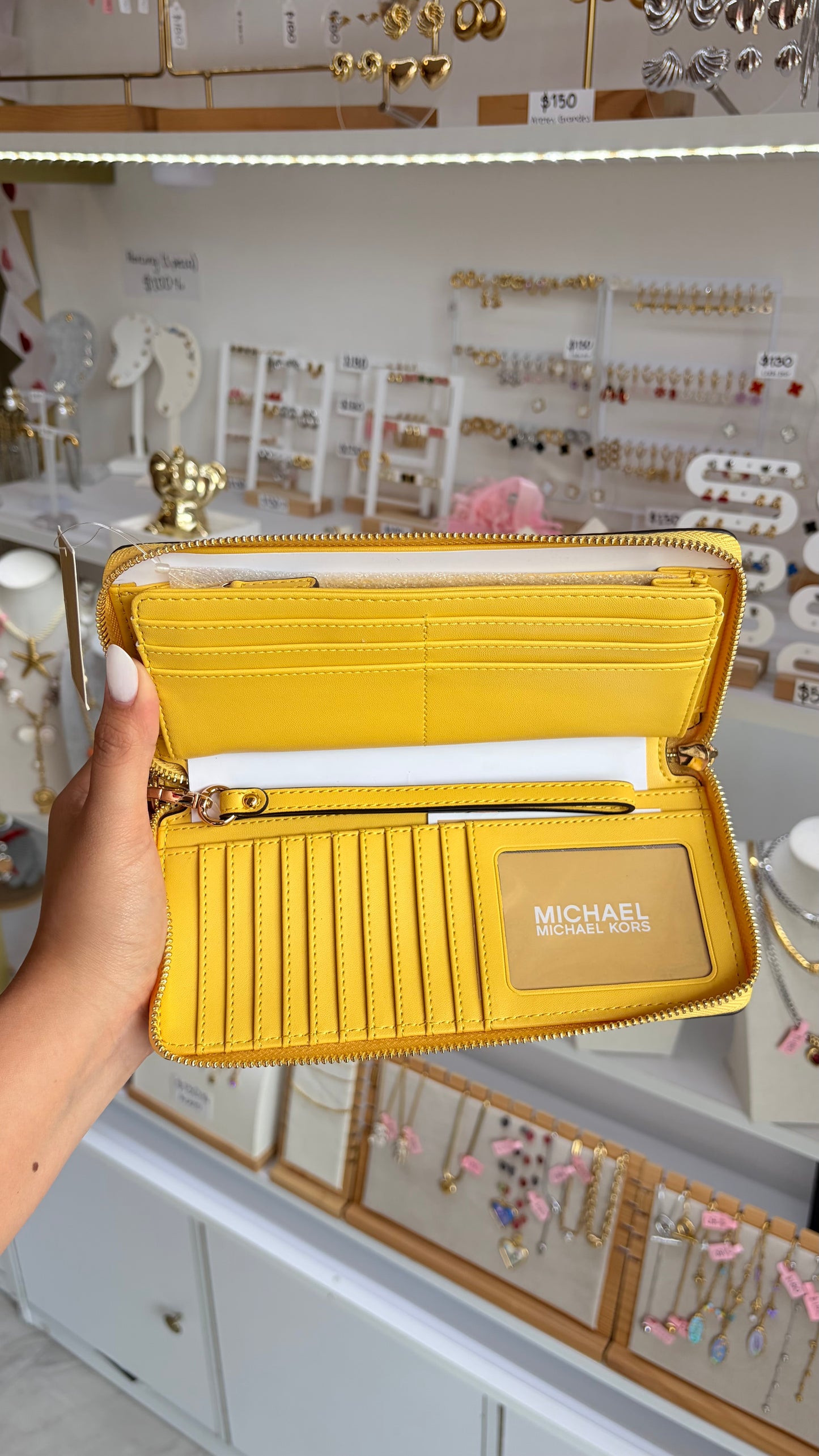 Cartera Dama Amarilla Michael Kors