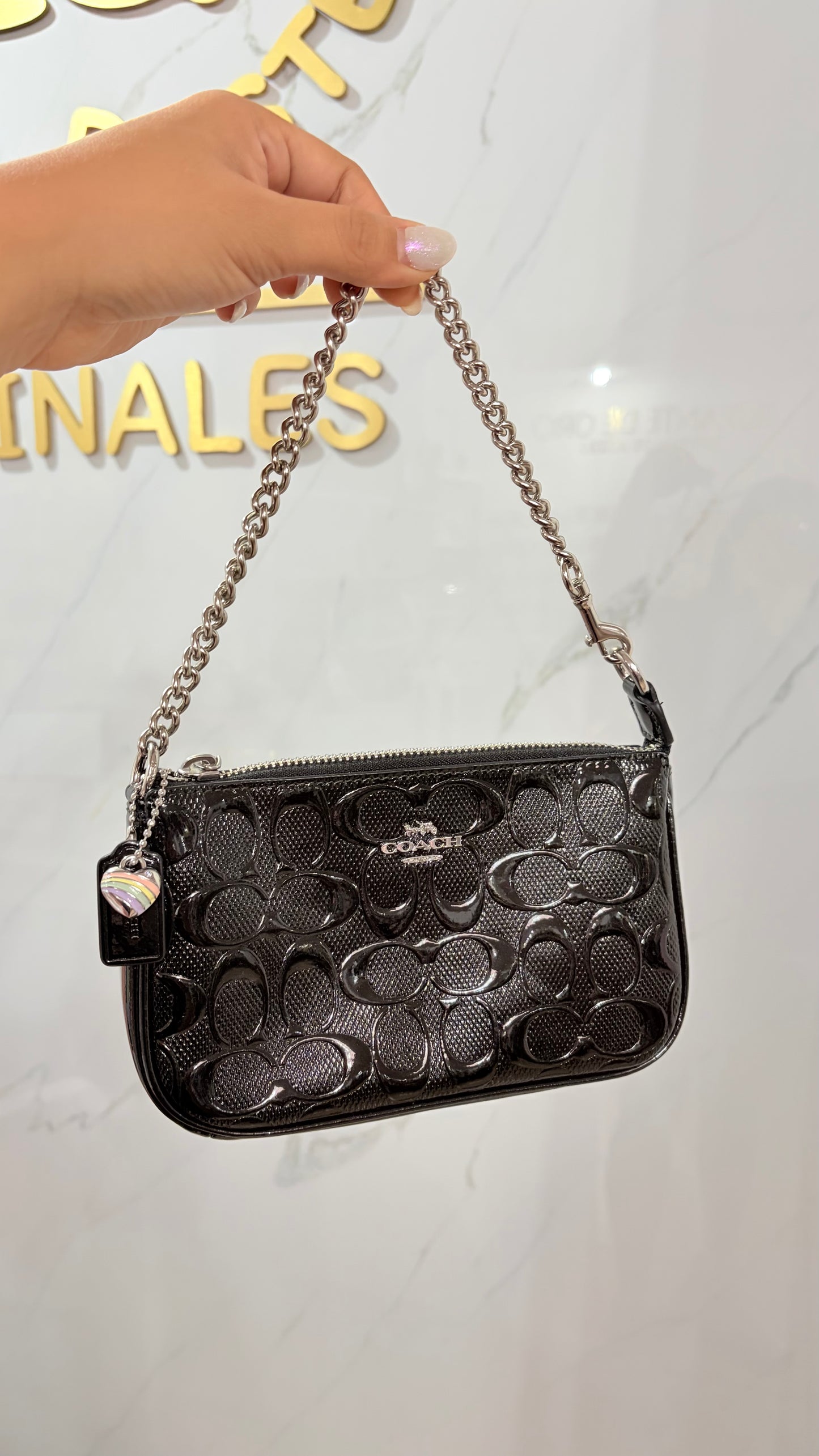 Bolsa Dama Nolita 19 Negra Coach