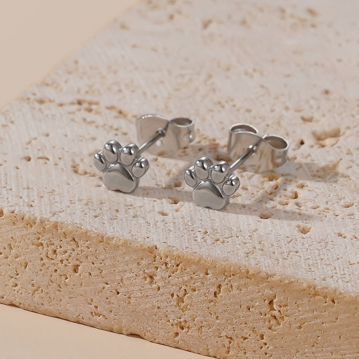 Aretes Huellitas Mini