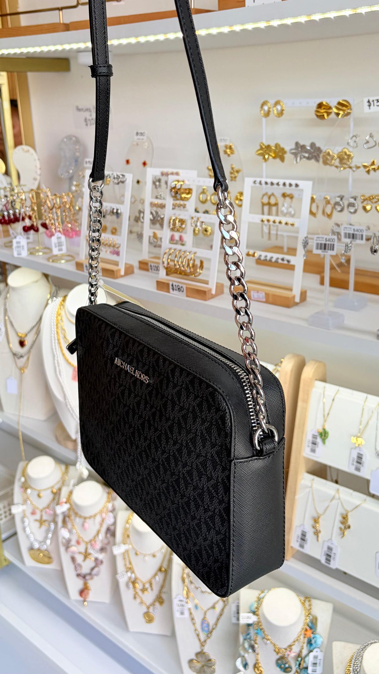 Bolsa Dama Negra Michael Kors