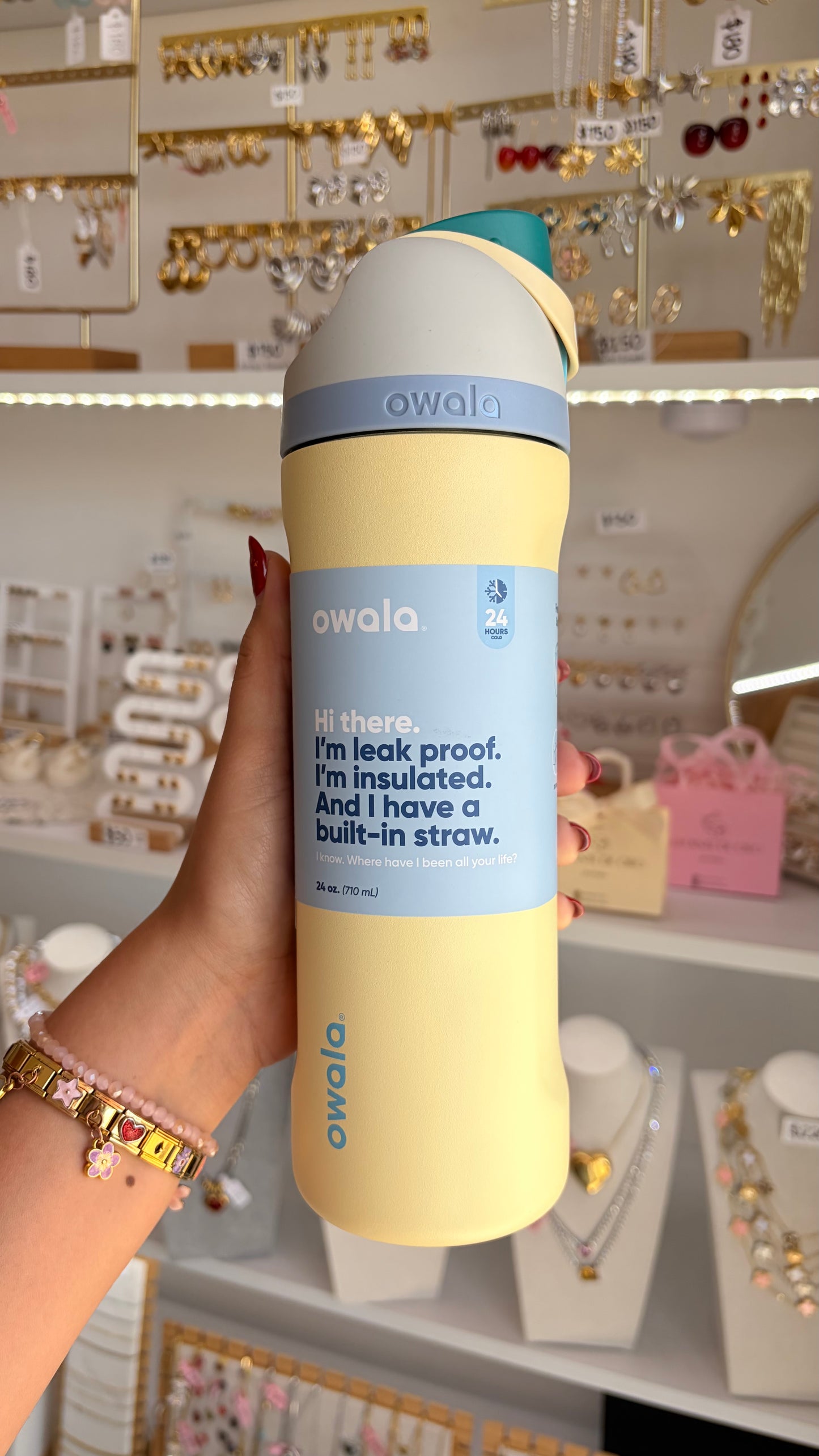 Termo Amarillo 710ml Owala