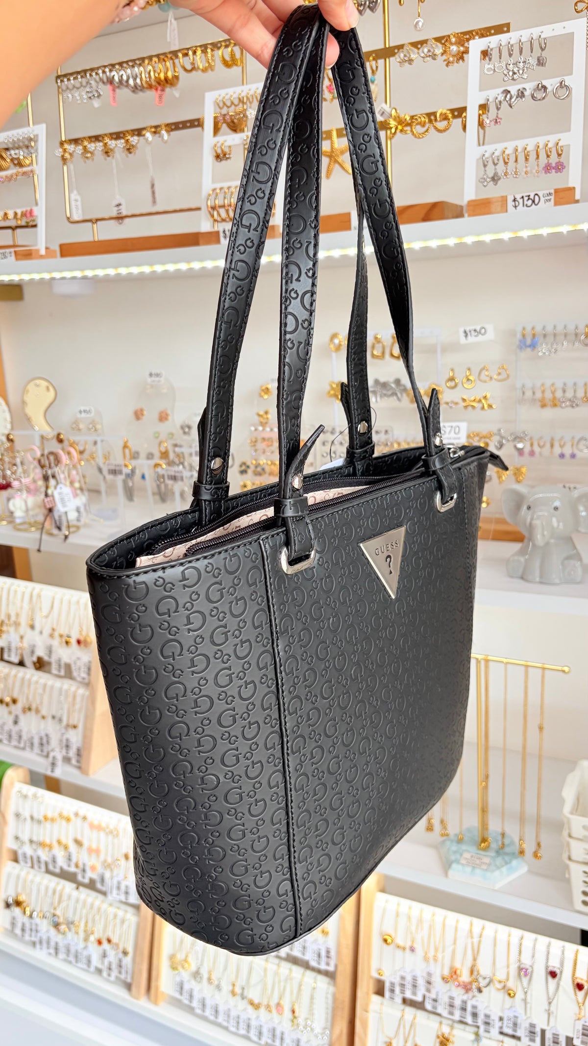 Bolsa Dama Negra Guess