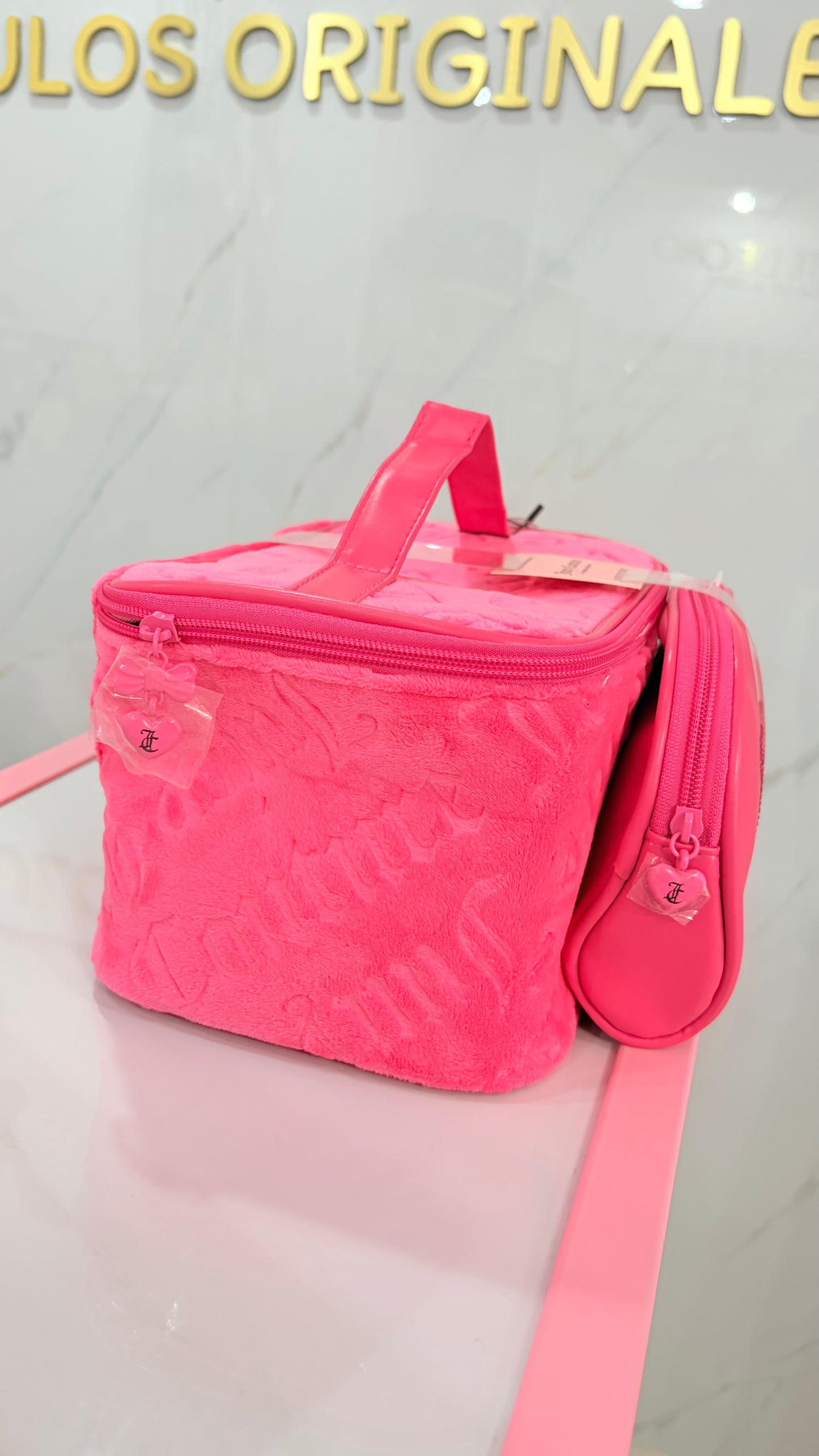 Cosmetiqueras Dobles Fucsia Juicy Couture