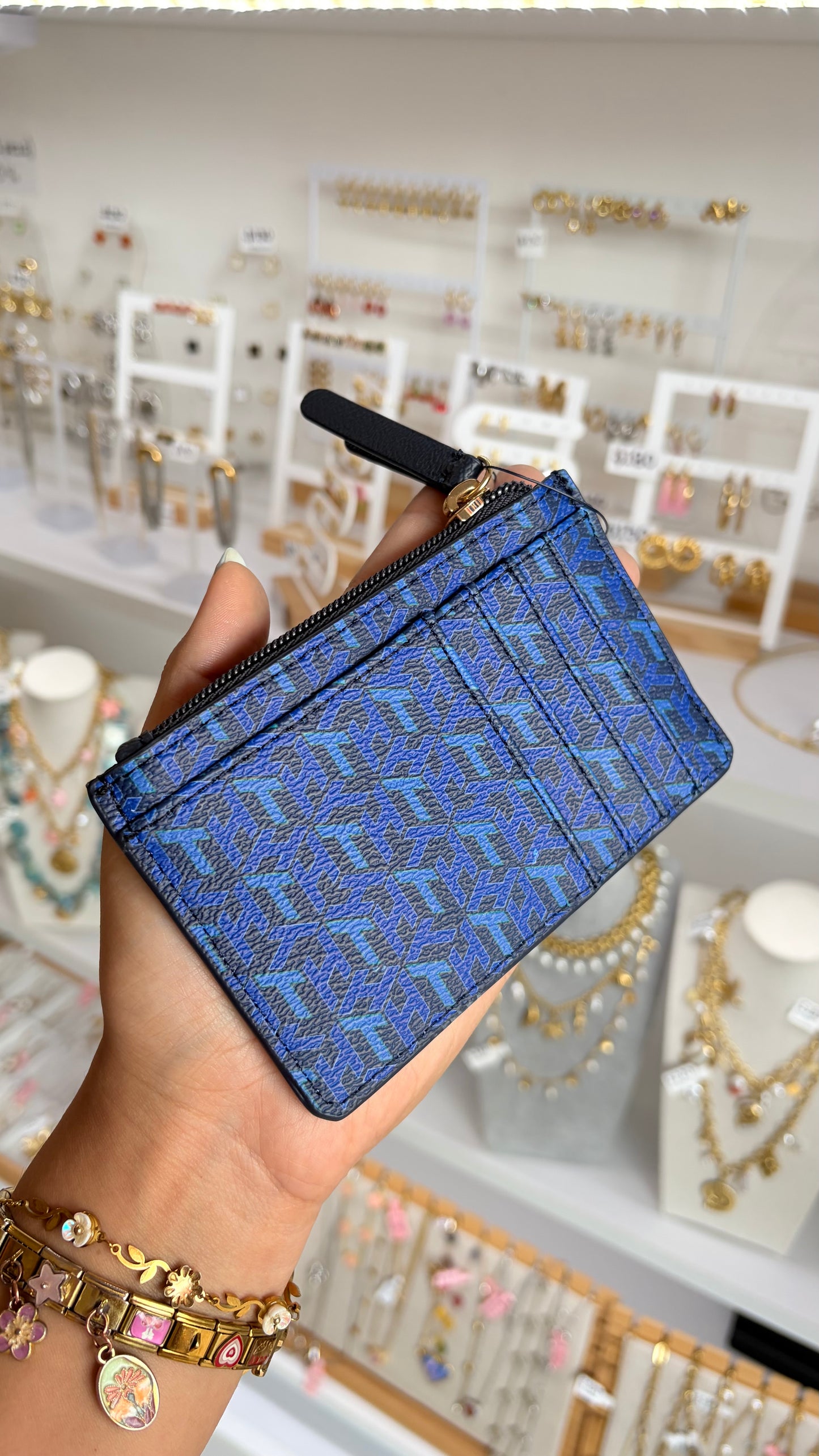 Monedero Dama Azul Tommy Hilfiger