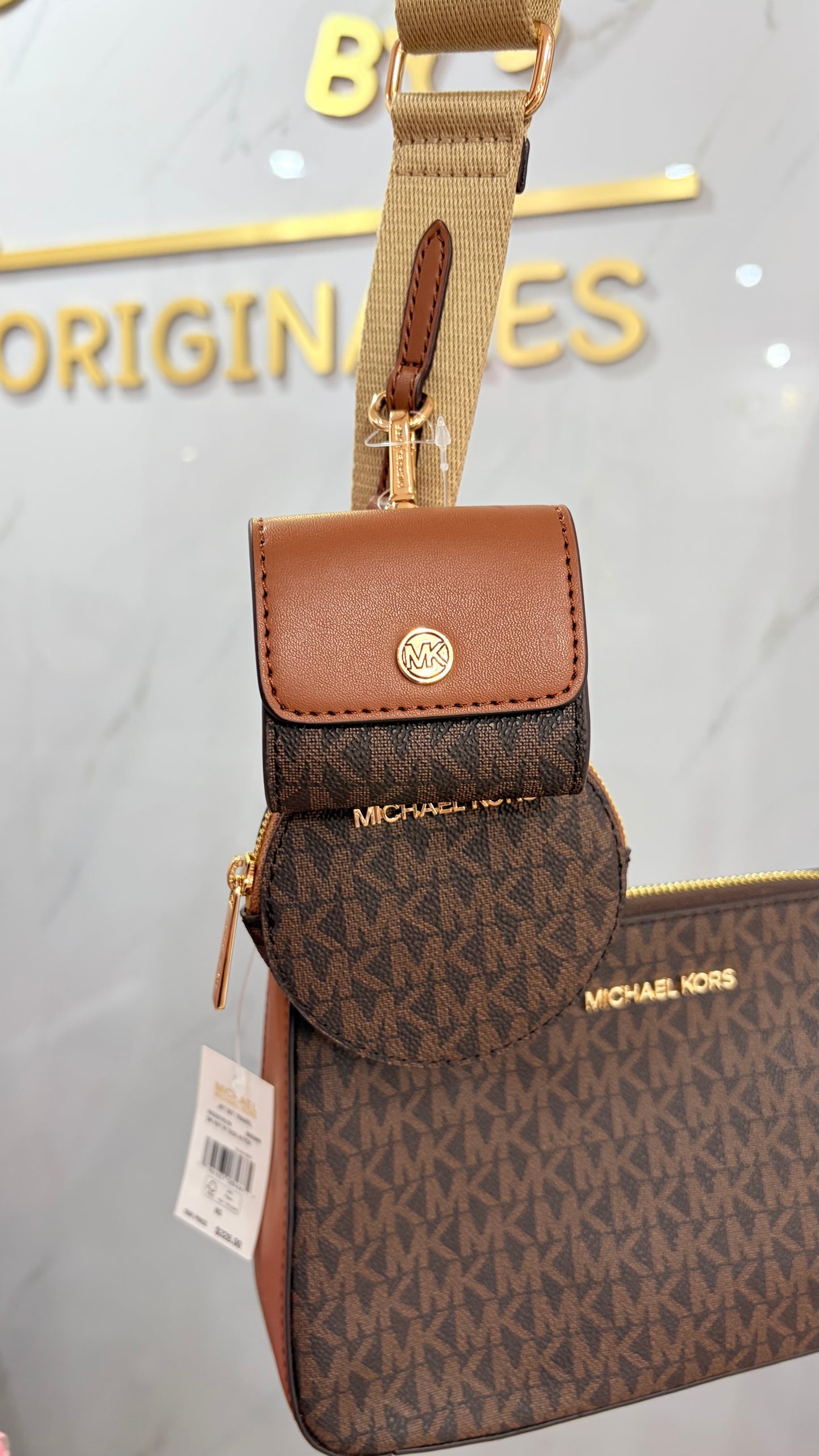 Bolsa Dama Chocolate Michael Kors