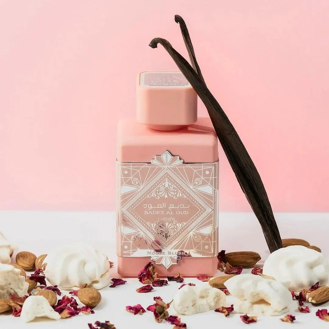 Perfume Dama Badee Al Loud Nible Blush Lattafa