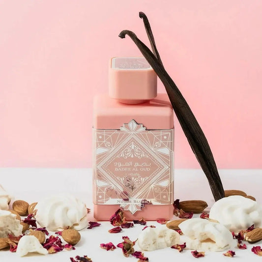 Perfume Dama Badee Al Loud Nible Blush Lattafa
