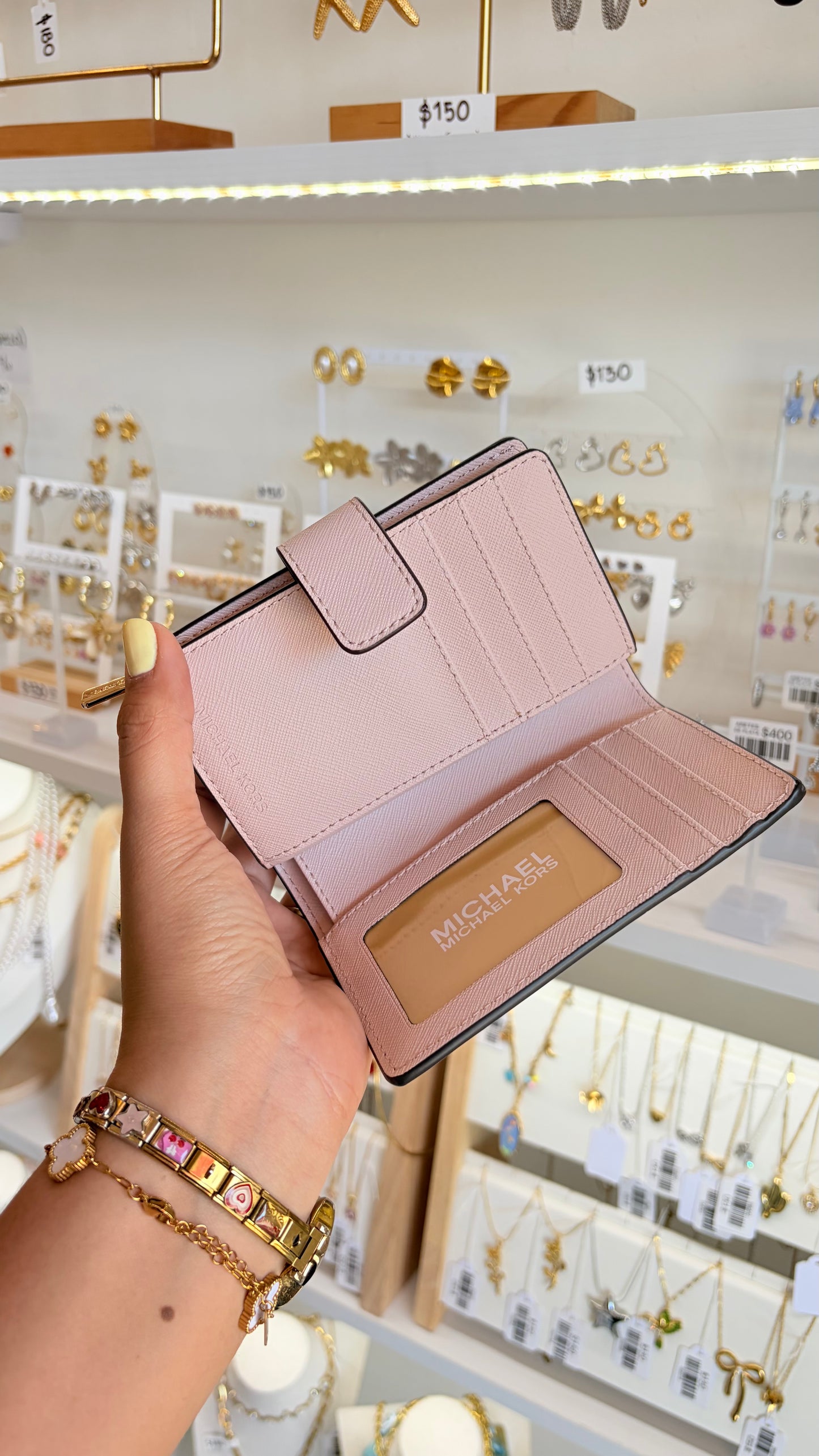 Cartera Rosa Dama Michael Kors