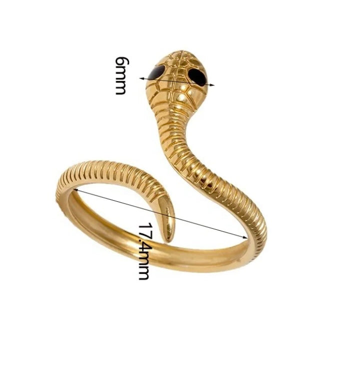 Anillo Serpi Ojos