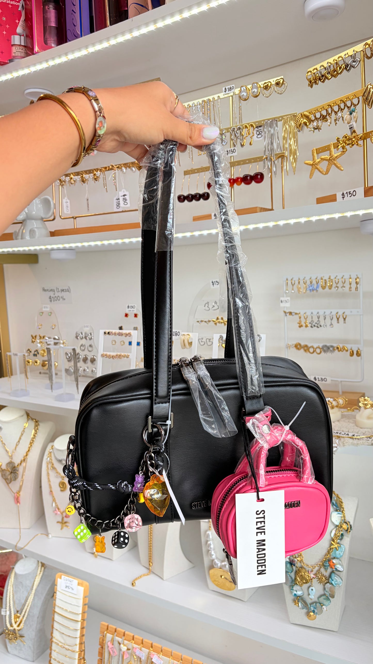 Bolsa Dama Negra Steve Madden