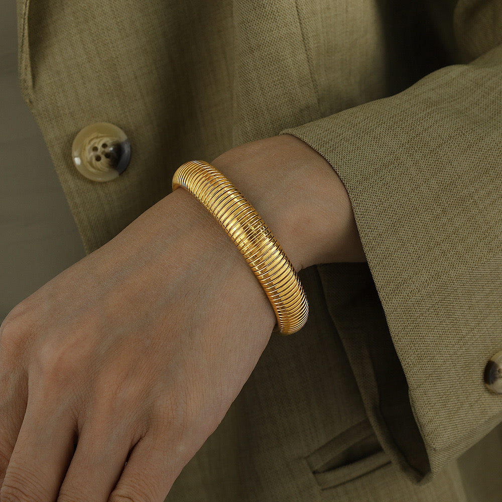 Brazalete Lisa Dorado