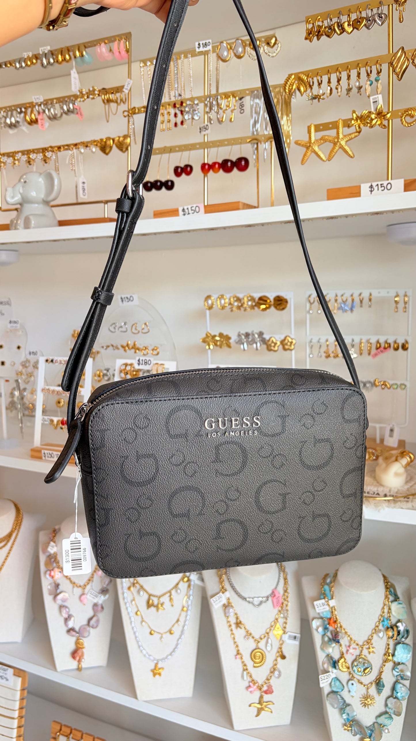 Bolsa Dama Negro Guess