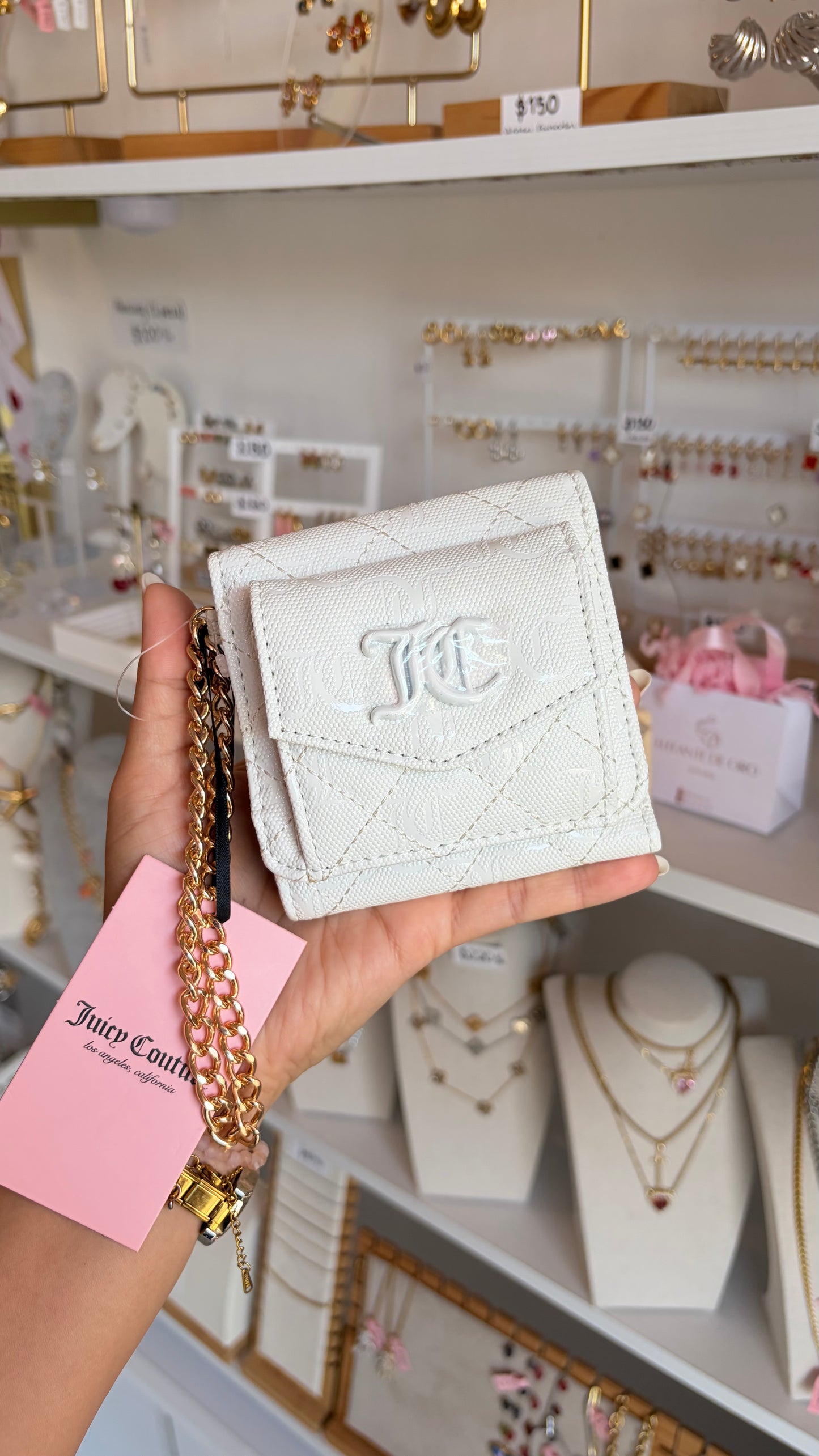 Cartera Dama Blanca Juicy Couture