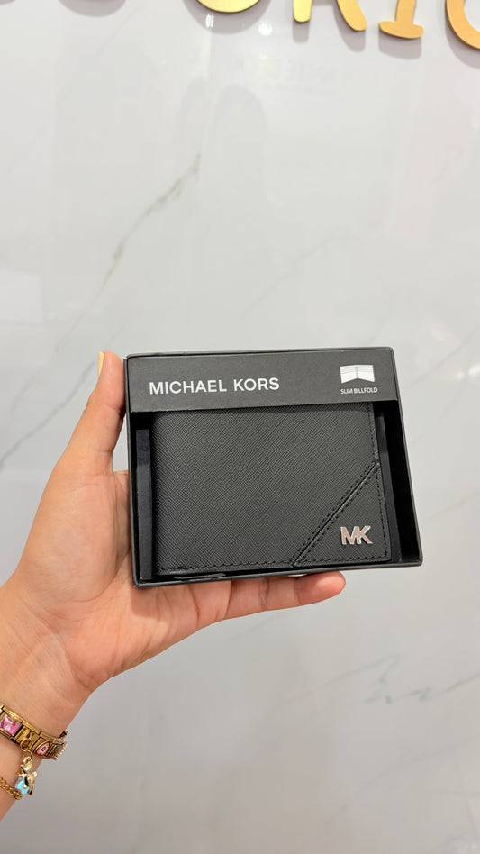 Cartera Caballero Negro Michael Kors
