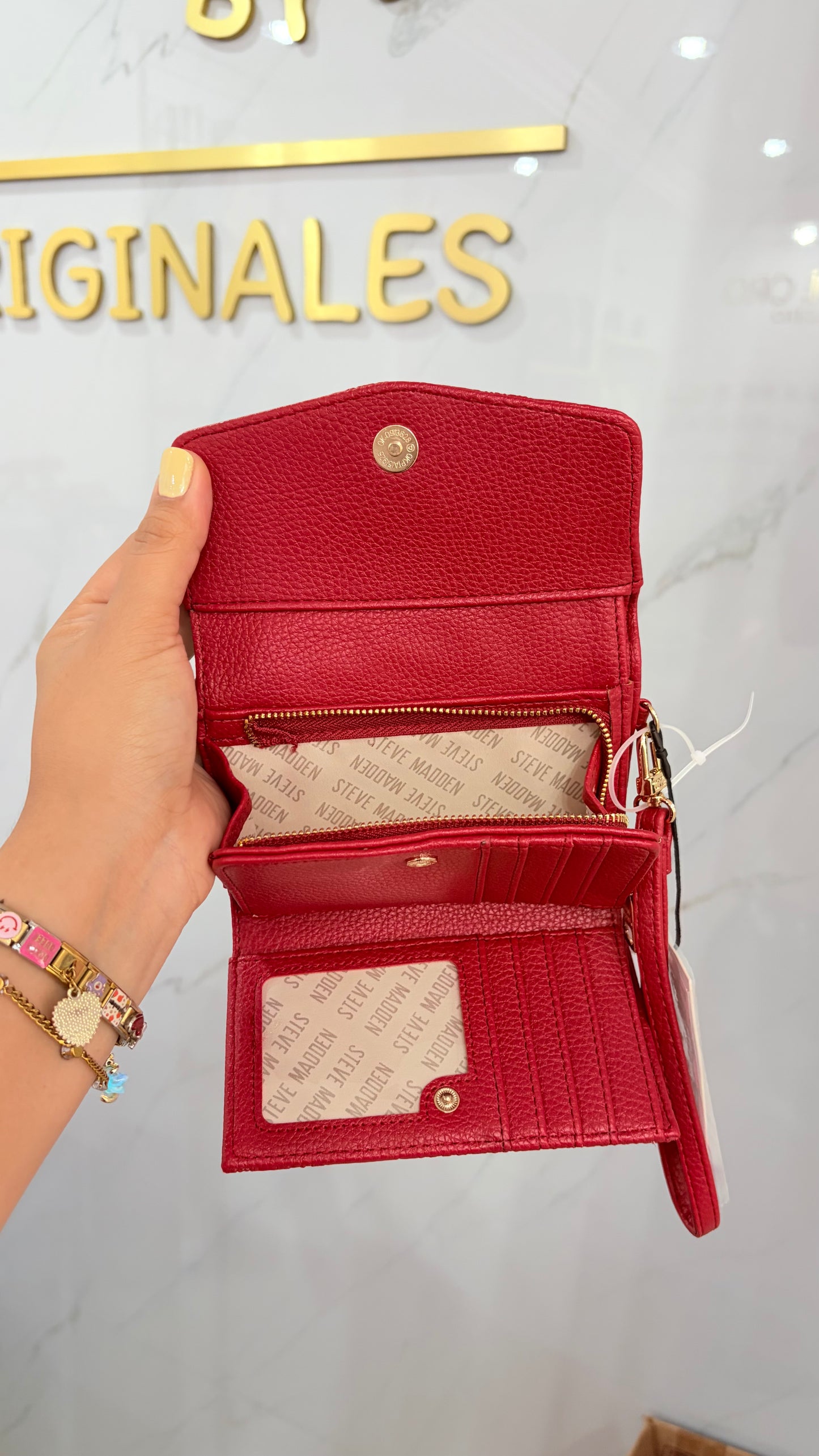 Cartera Dama Roja Steve Madden