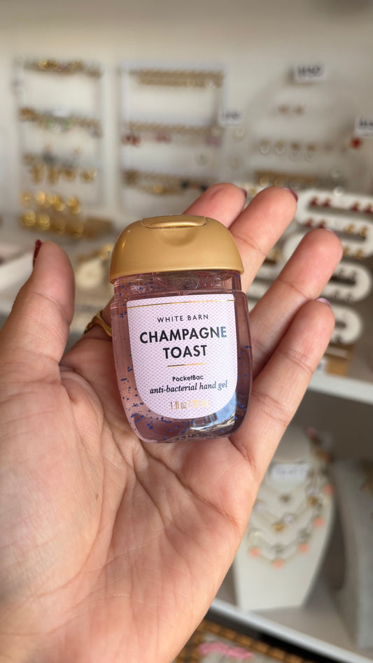 Gel Antibacterial Champagne Toast B&BW