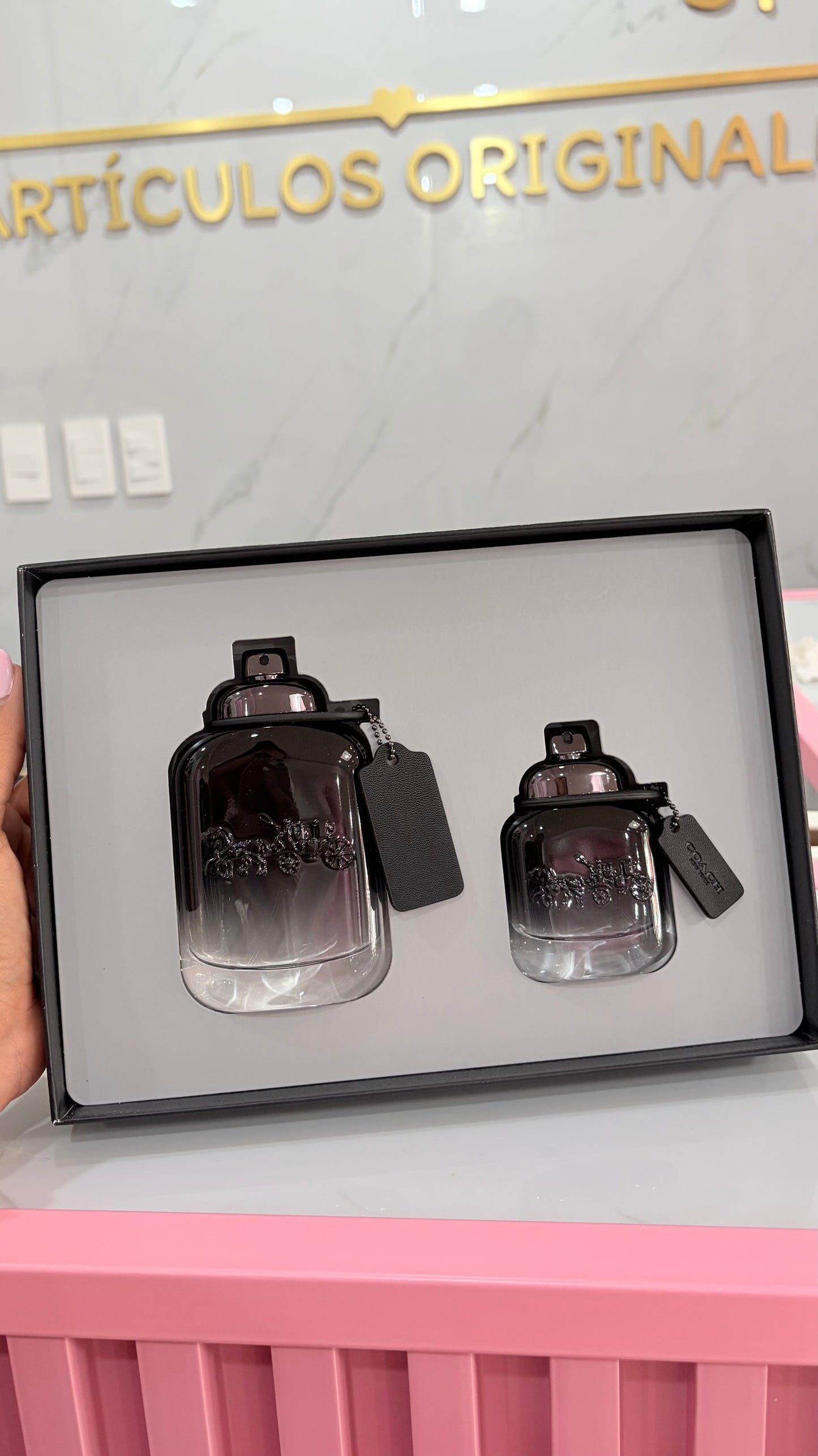 Set Perfume Caballero Negro New York Coach
