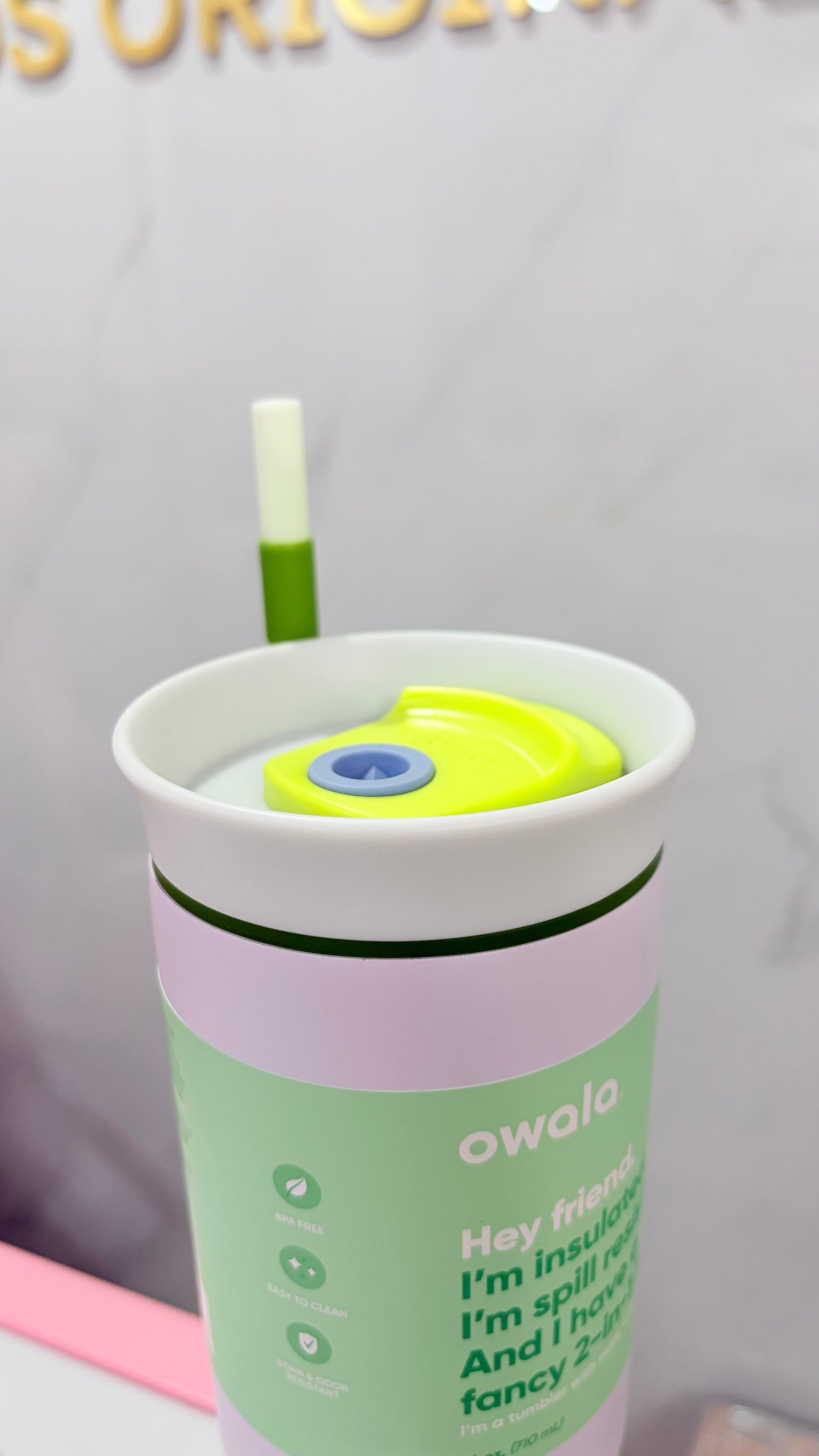 Termo Morado 710ml Owala