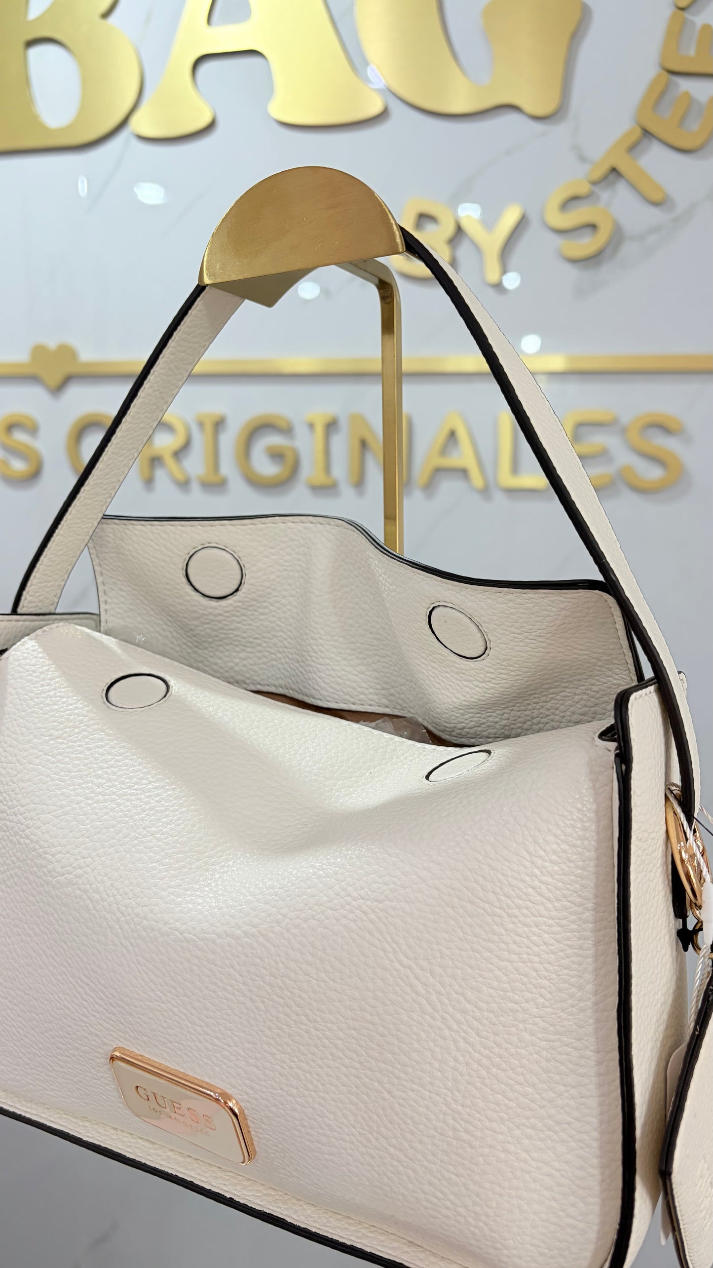 Bolsa Dama Blanca Guess