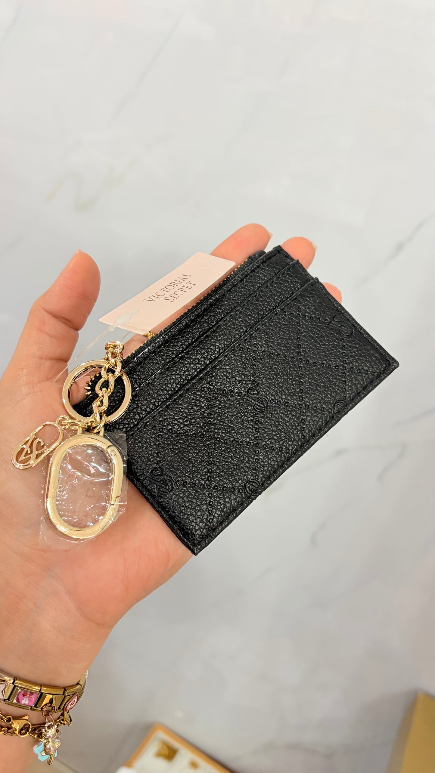 Monedero - Tarjetero Dama Negro Victoria’s Secret
