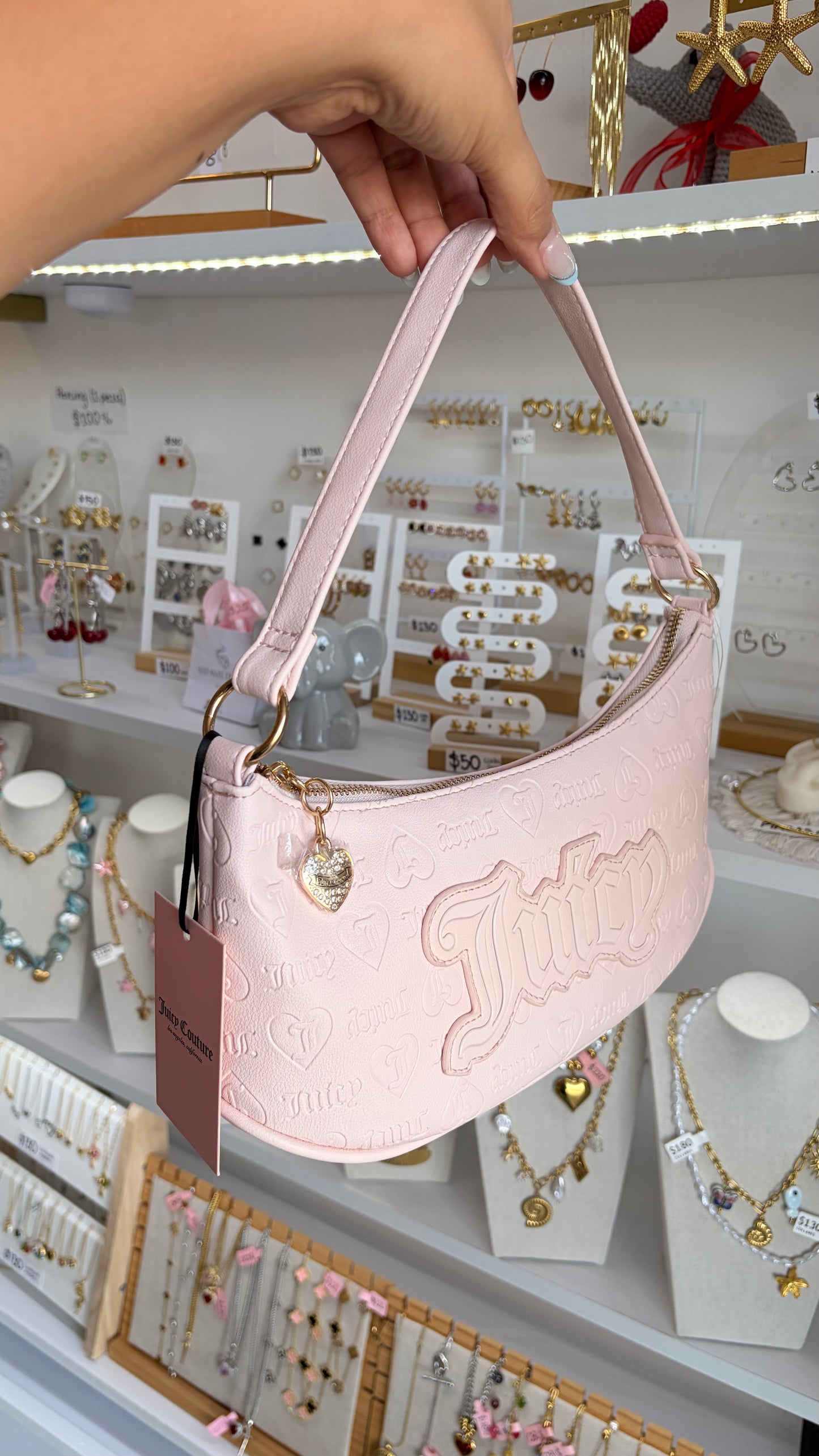 Bolsa Dama Rosa Juicy Couture