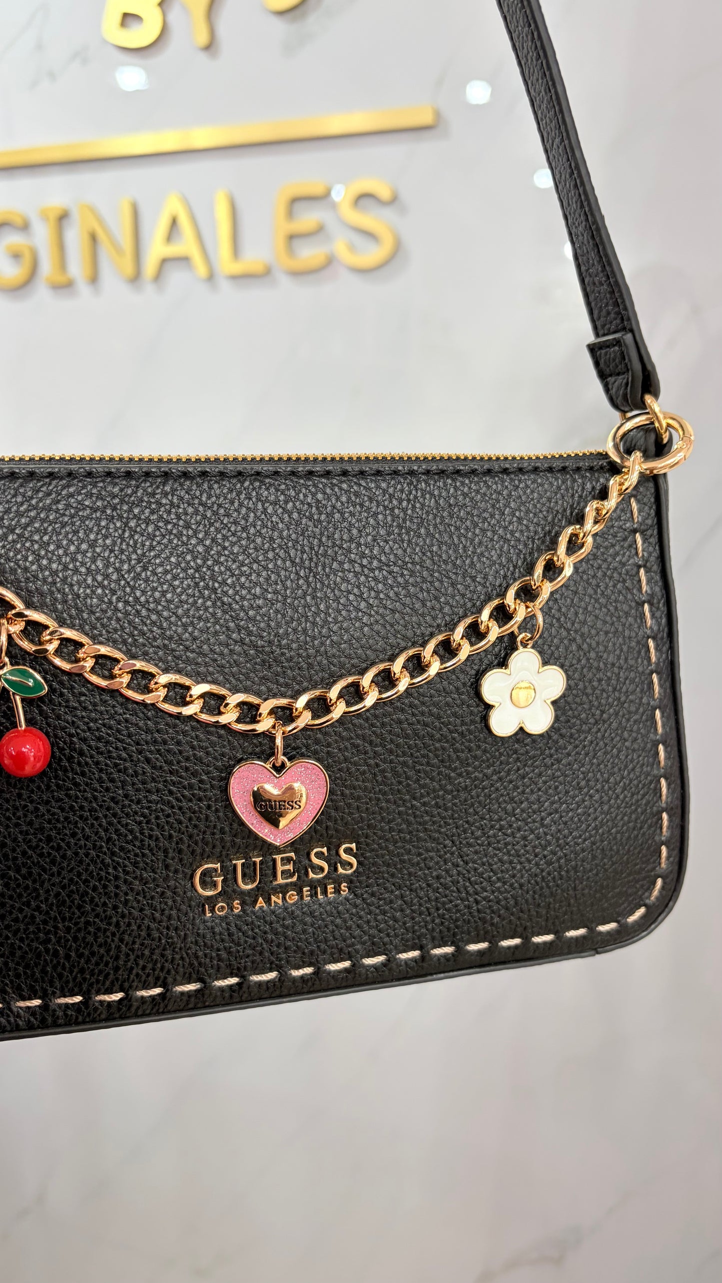 Bolsa Dama Negro Guess