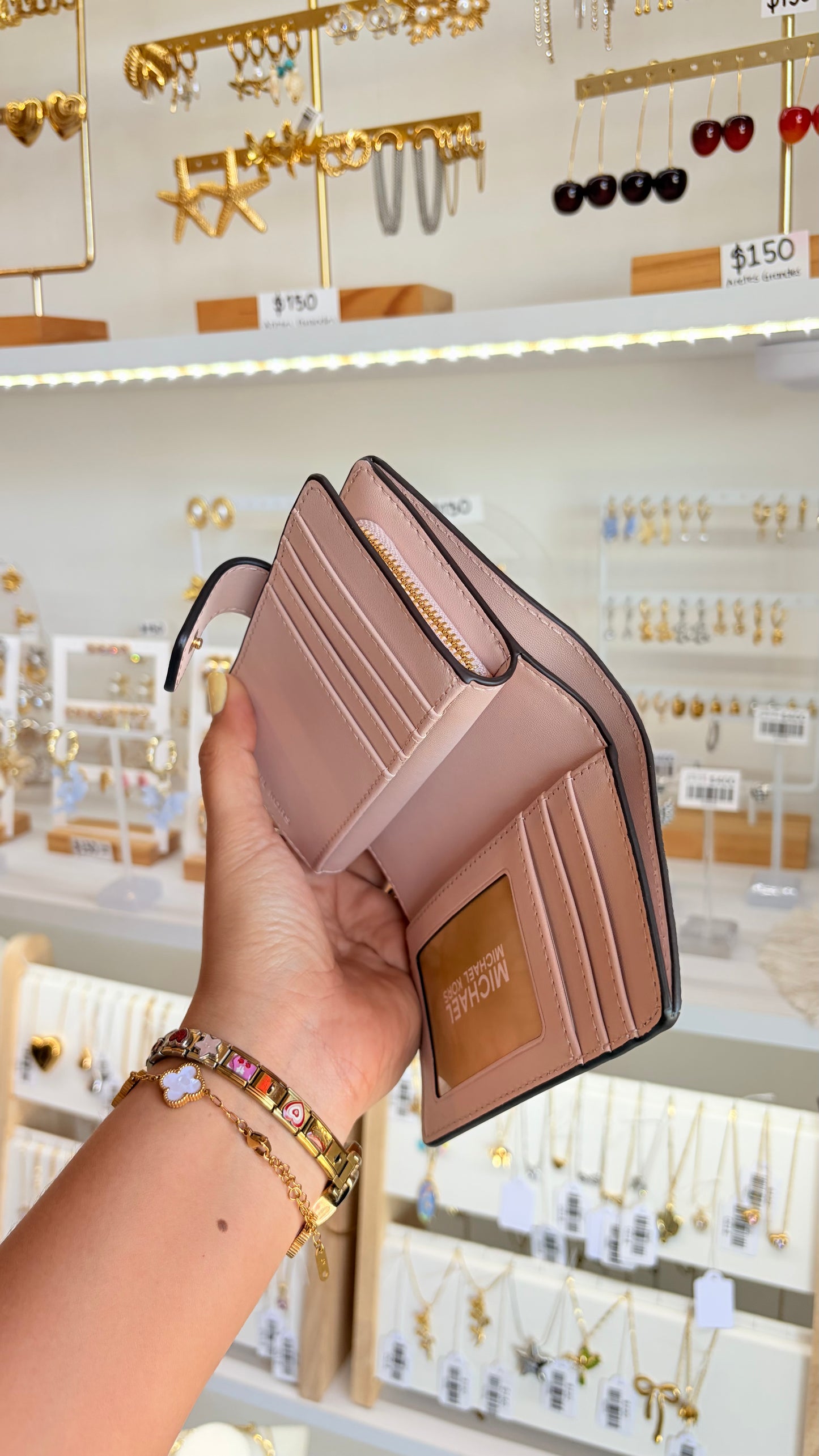 Cartera Rosa Michael Kors